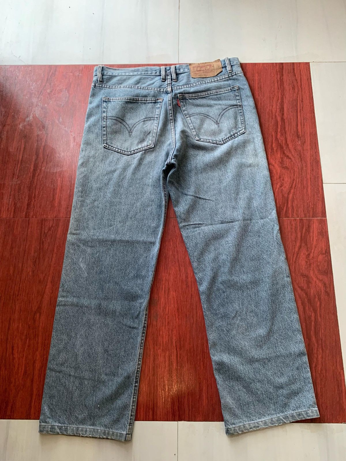 Levi's × Levi's Vintage Clothing Levi’s 501 blue wash slim straight Size US 34 / EU 50 - 2 Thumbnail