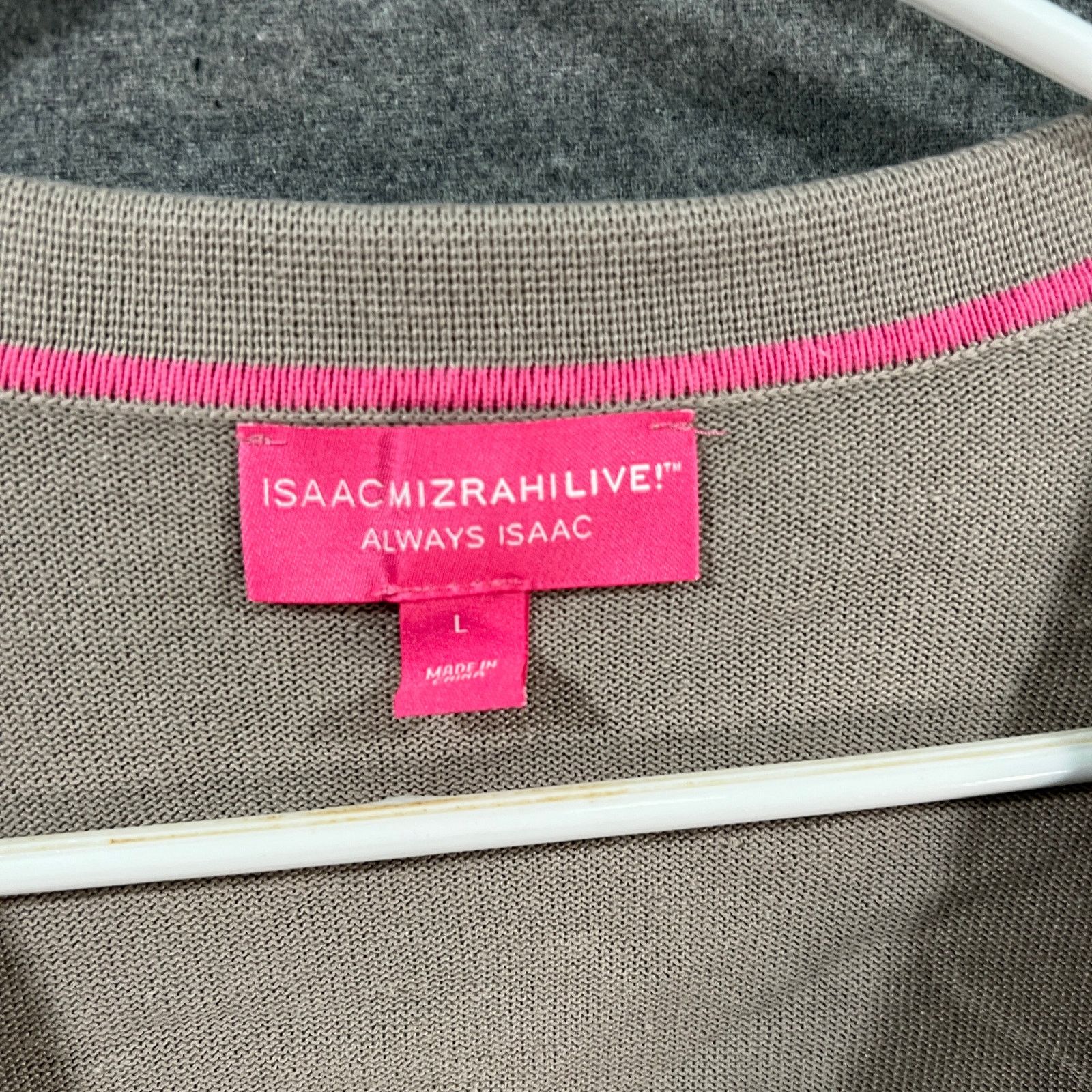 Isaac Mizrahi Isaac Mizrahi Live! Collared Sweater Cardigan Cardiga Size L / US 10 / IT 46 - 3 Thumbnail
