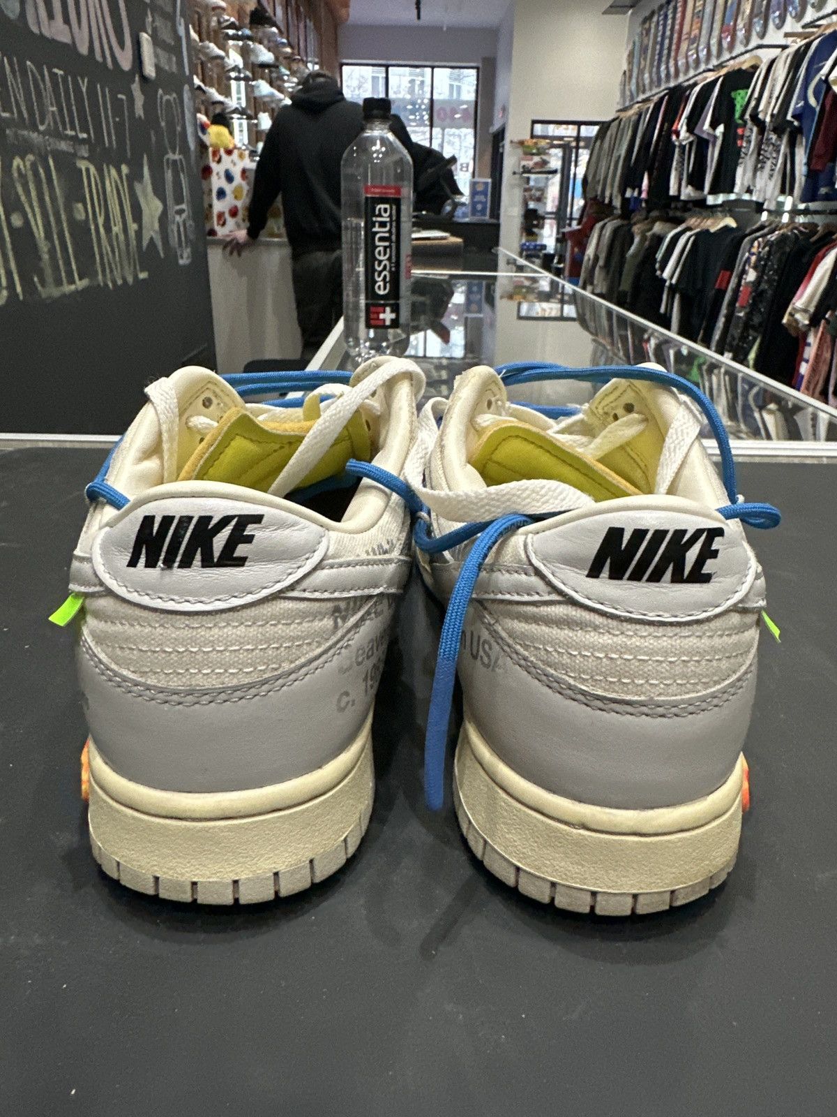 Nike × Off-White Nike Off-White Dunk Low Lot 10 Size US 9.5 / EU 42-43 - 4 Thumbnail