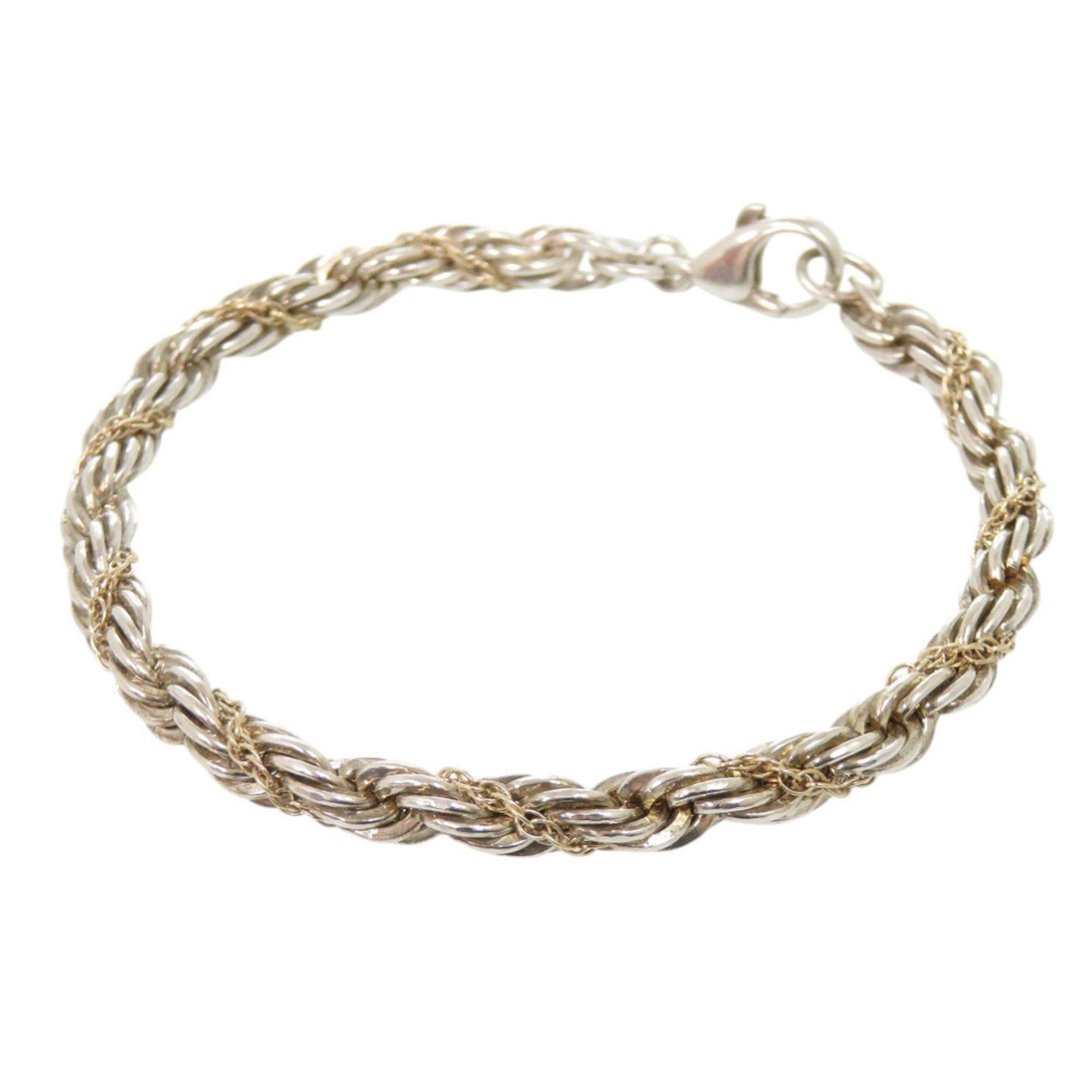 Tiffany & Co. Tiffany & Co. Twist Rope Bracelet, Sterling Silver 925 14K Yellow Gold, 1511 TIFFANY&Co. Size ONE SIZE - 1 Thumbnail