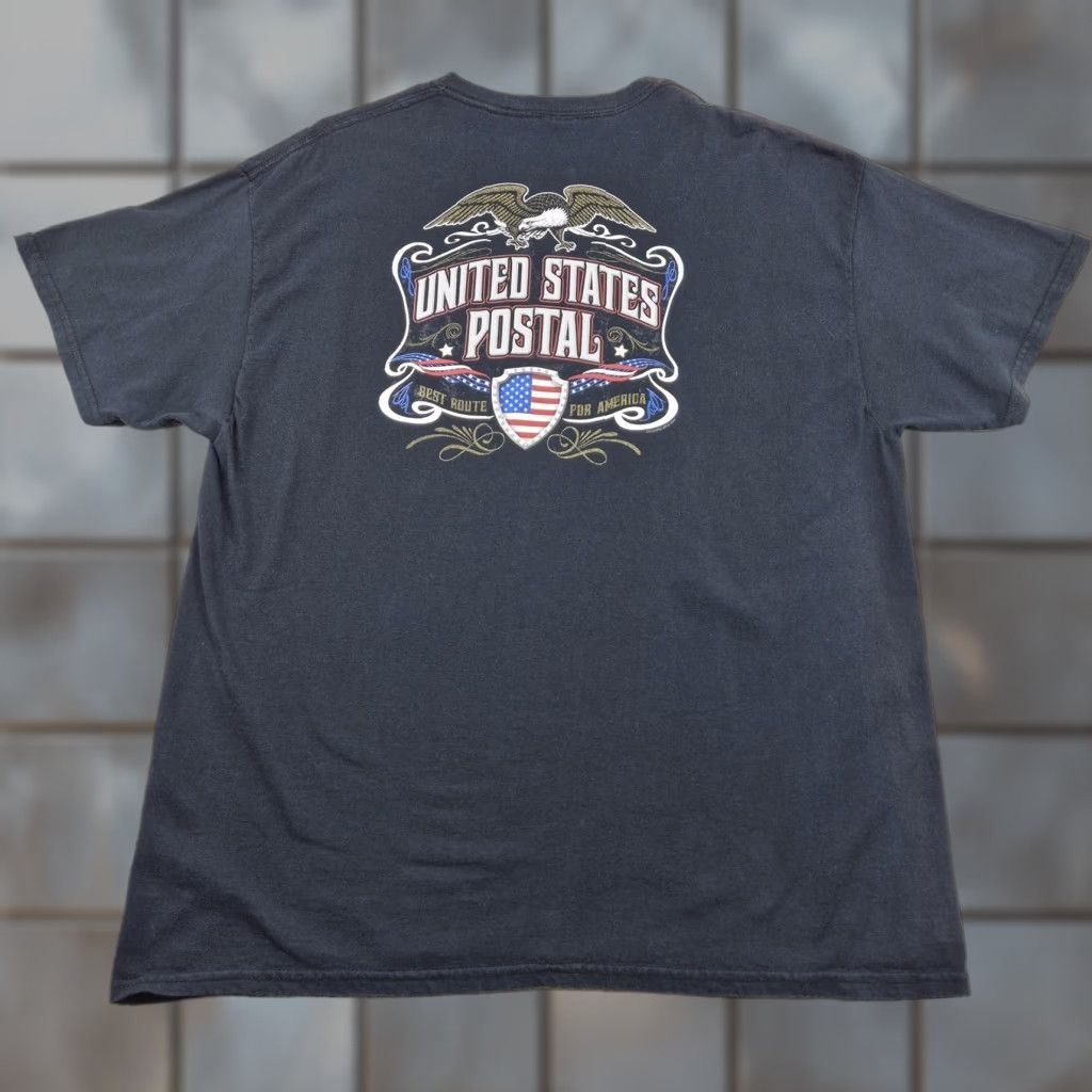 Gildan VINTAGE United States Postal Worker Shirt Mens XL Blue Youngstown OH Graphic Gildan Size US XL / EU 56 / 4 - 1 Thumbnail
