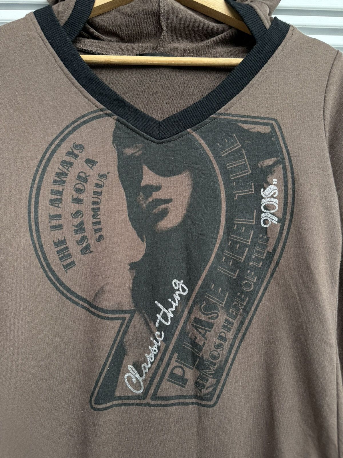 Seditionaries Vintage Dosch Sex Punk Riot Poem Brown Hoodies Size US M / EU 48-50 / 2 - 4 Thumbnail
