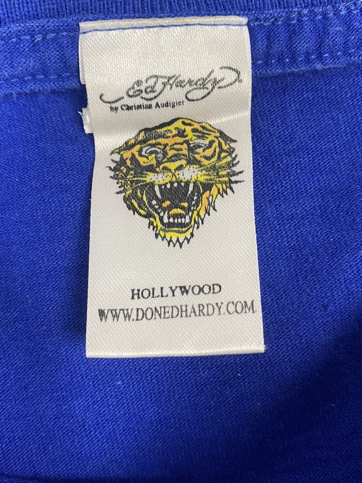 Christian Audigier Vintage Ed Hardy Christian Audigier love kills slow Tee Size US L / EU 52-54 / 3 - 13 Thumbnail
