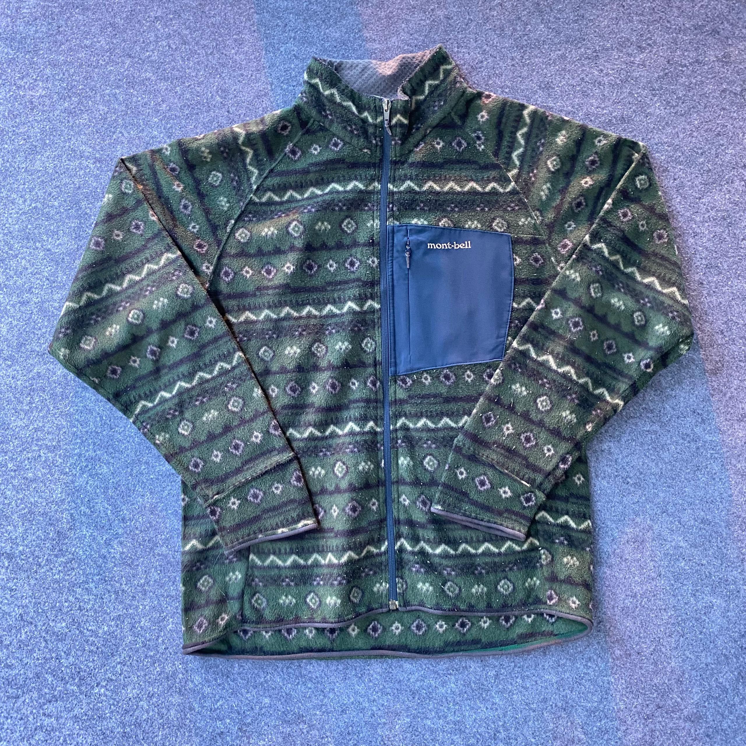 Montbell Vintage Montbell Single Pocket Sweatshirt Size US M / EU 48-50 / 2 - 1 Thumbnail