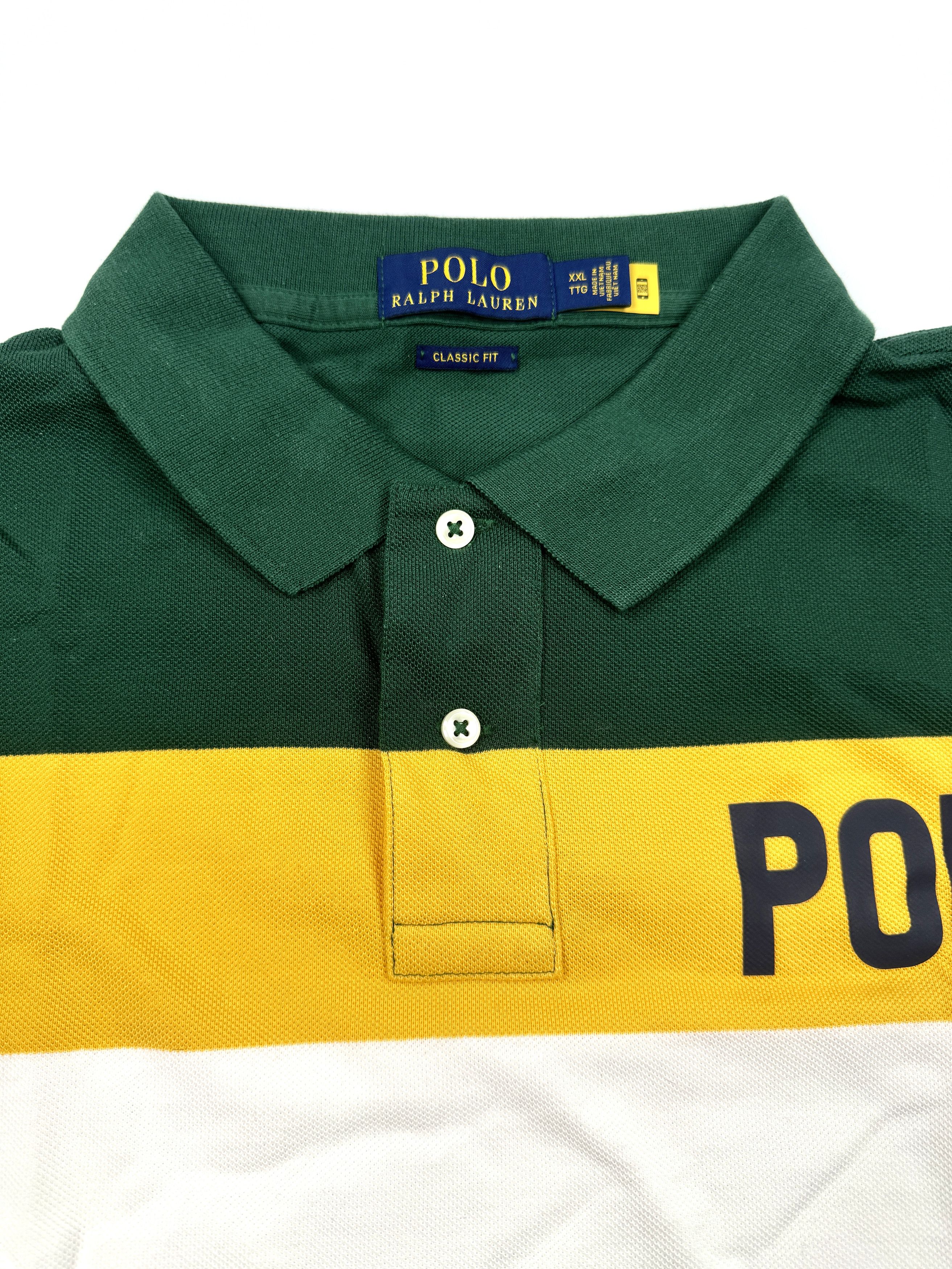 Polo Ralph Lauren NWT POLO RALPH LAUREN COLOR-BLOCKED LOGO MESH POLO SHIRT Size US XXL / EU 58 / 5 - 10 Thumbnail