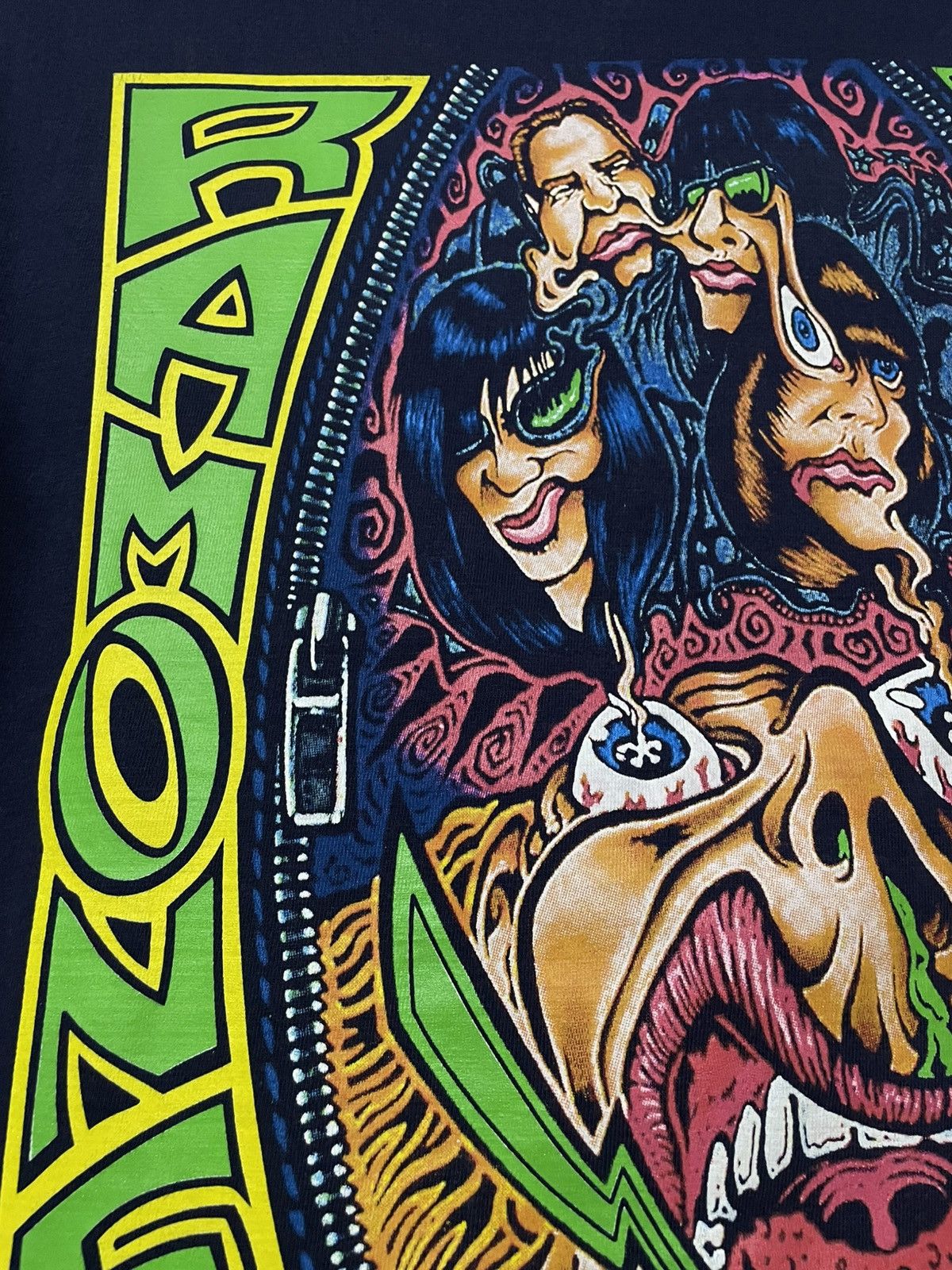 Band Tees Vintage Og 1995 ‘Ramones’ Acid Eaters Rare Art Graphic Band Size US M / EU 48-50 / 2 - 10 Thumbnail