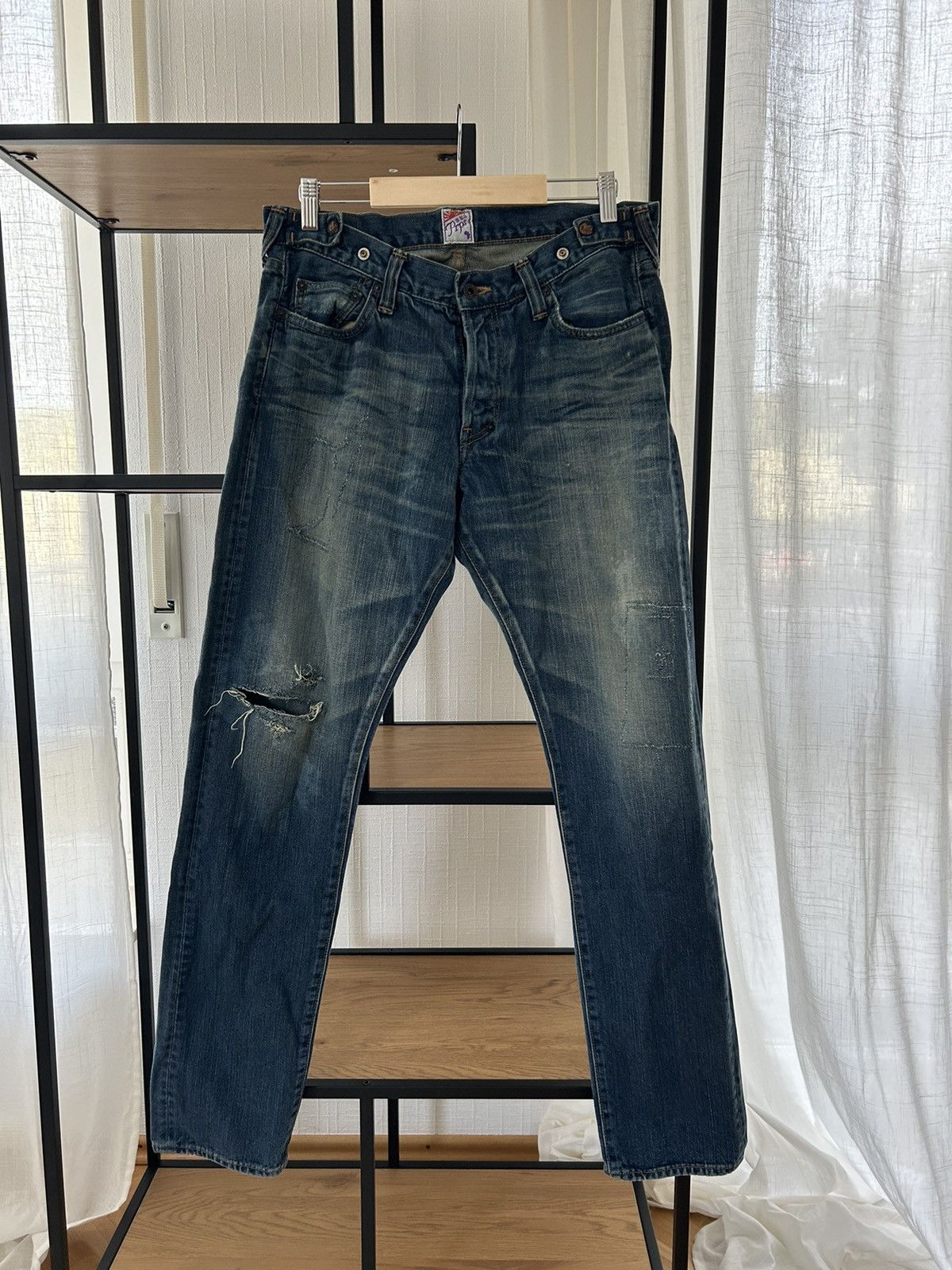 image of Blue Denim Pants By Prps, Men's (Size 33)