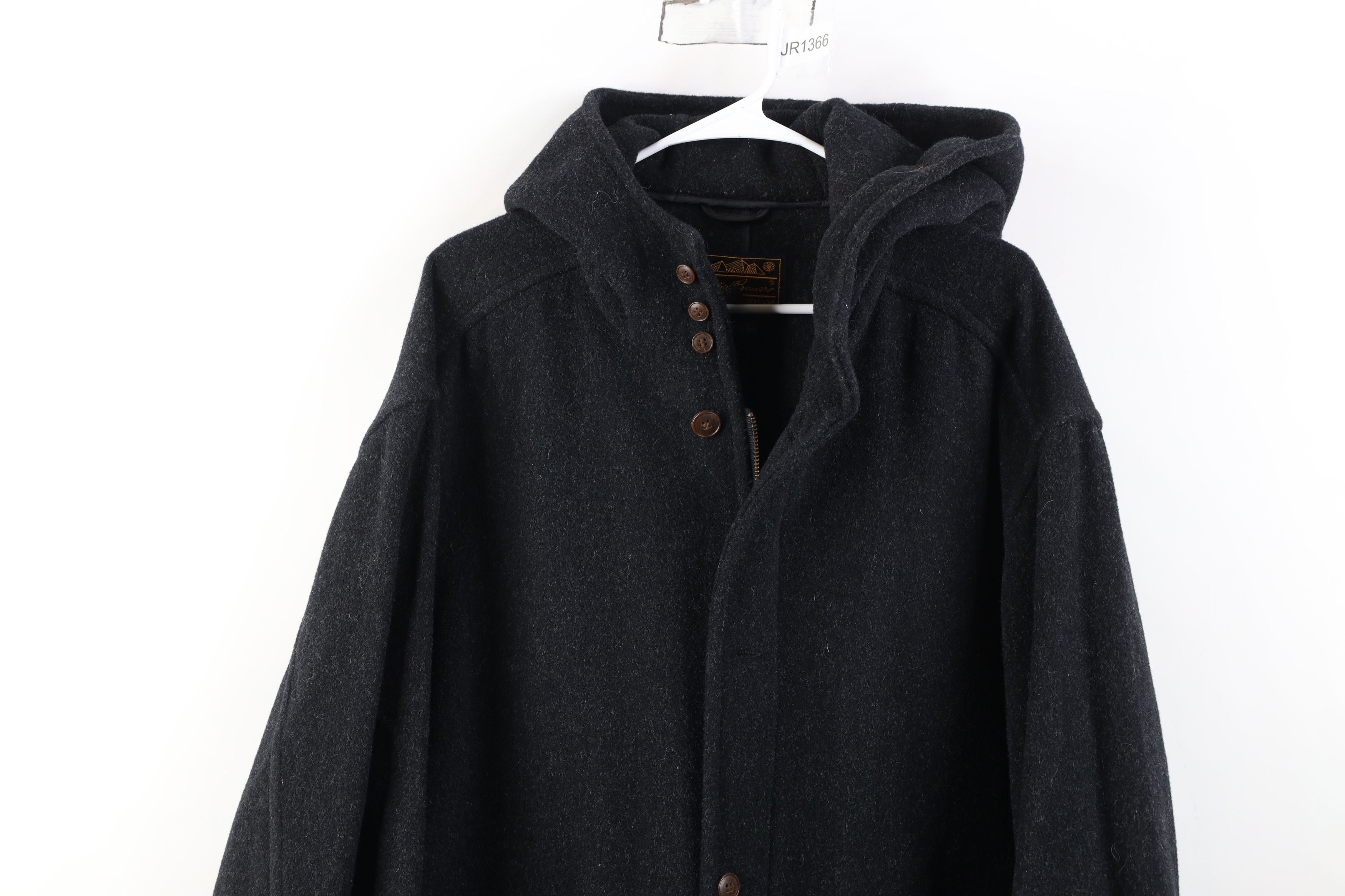 Eddie Bauer Vintage 90s Eddie Bauer Parka Jacket Charcoal Gray USA Size US M / EU 48-50 / 2 - 2 Thumbnail