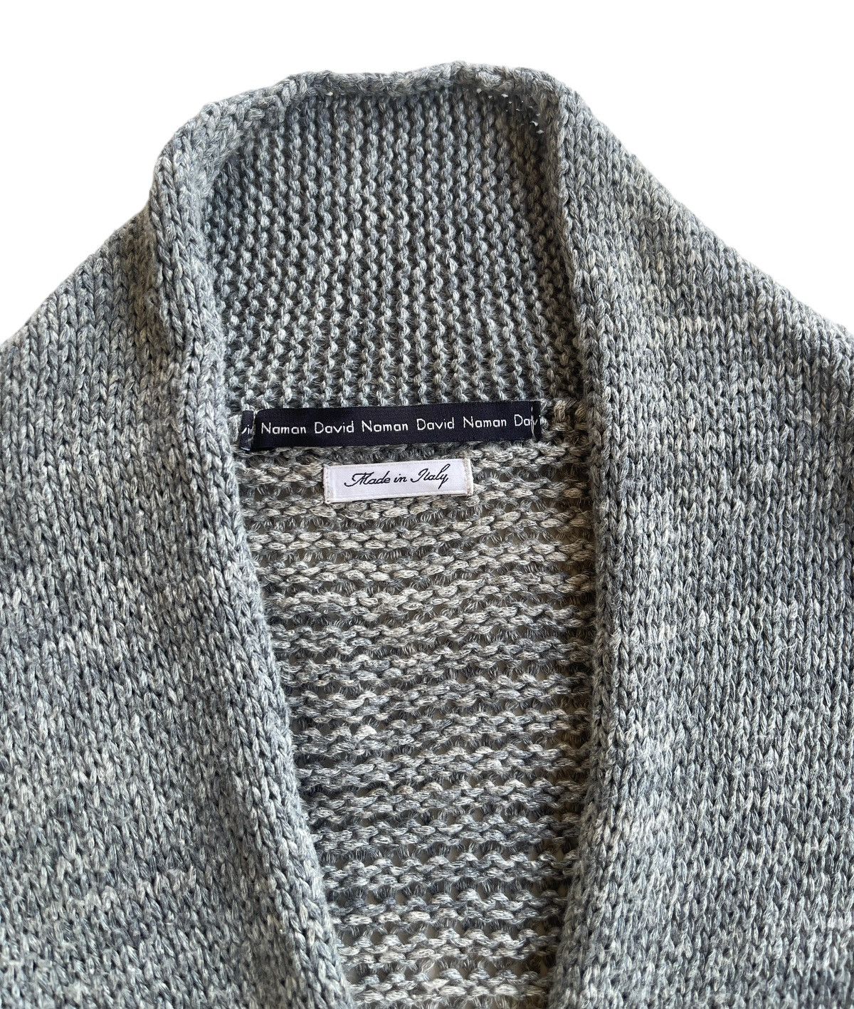 DAVID NAMAN David Naman Knitted Pattern Cardigan Size US S / EU 44-46 / 1 - 5 Thumbnail