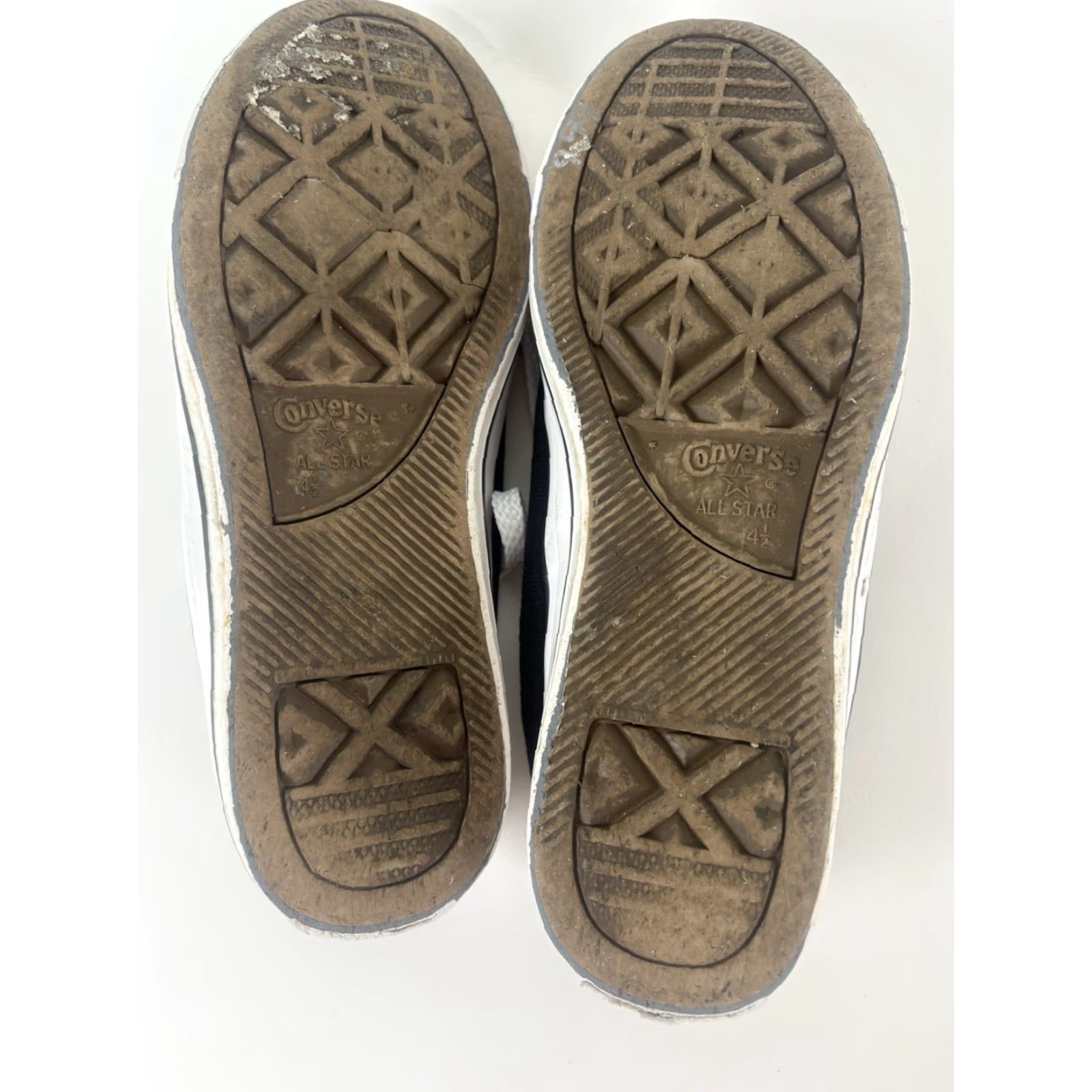 Converse Converse All Star Sneakers Womens Size 7.5 Black/White Lace Up Low Top Canvas Size US 8 / IT 38 - 6 Thumbnail