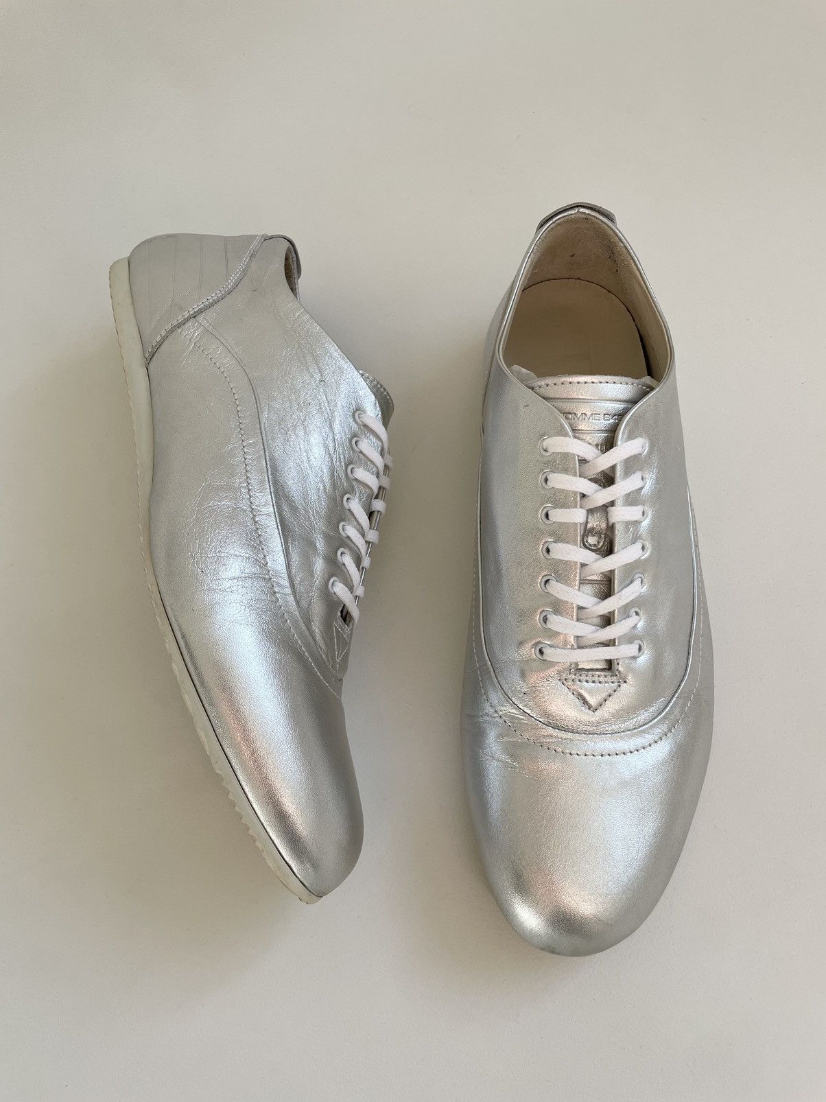 Dior S/S 07 Silver Leather Ballet Pump Sneakers Size US 9 / EU 42 - 18 Thumbnail