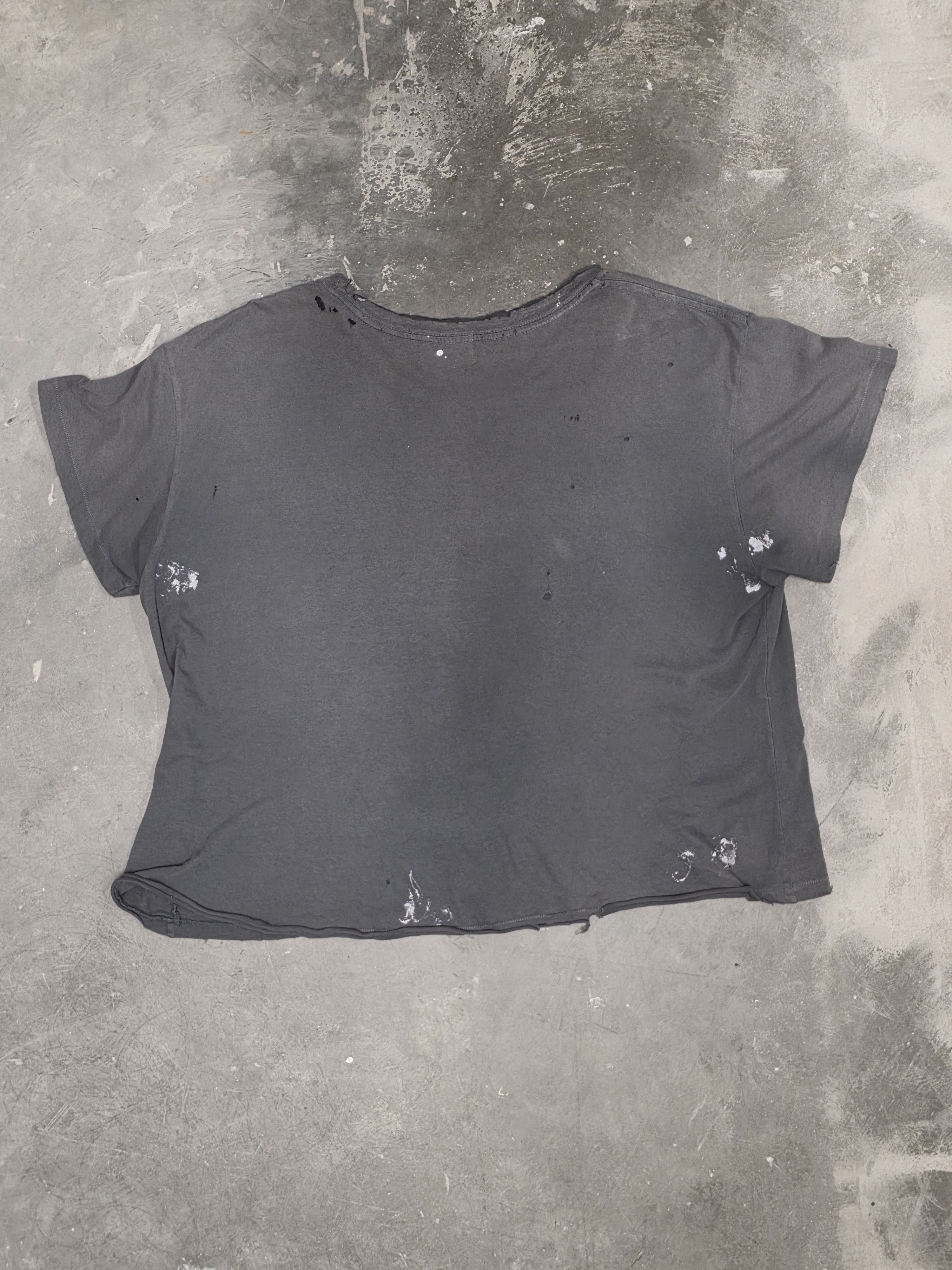 Enfants Riches Deprimes Thrashed Logo Tee - Grey Size US XL / EU 56 / 4 - 4 Thumbnail