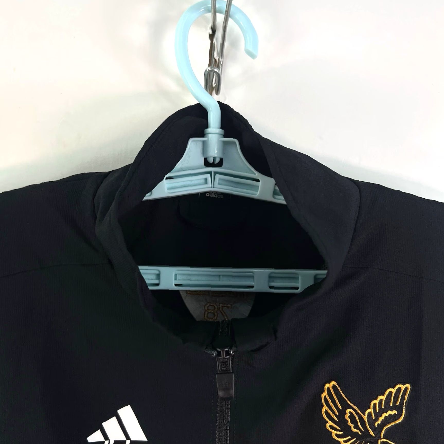 Adidas adidas Wake 78 Full Zip Track Jacket Mens Size S Black Size US S / EU 44-46 / 1 - 4 Thumbnail