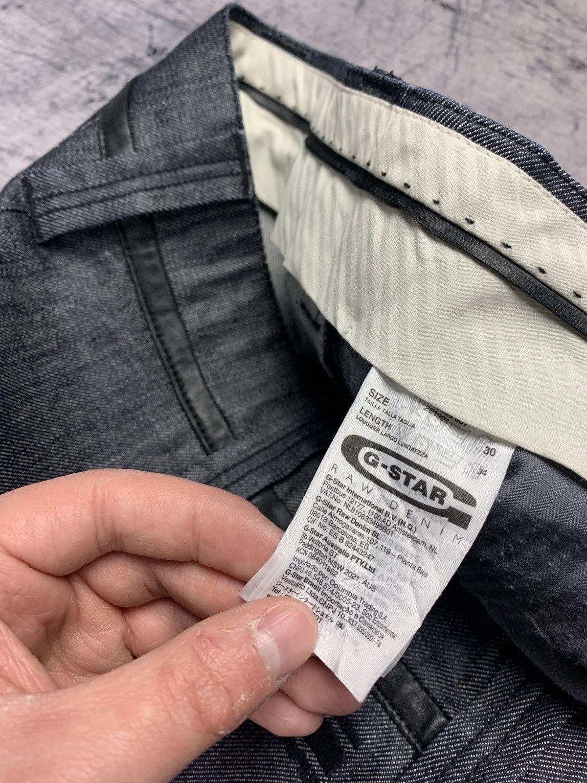 G-Star Designer G-Star Raw Correct Line Multi Zip Biker Jeans 30/34 Size US 30 / EU 46 - 12 Thumbnail