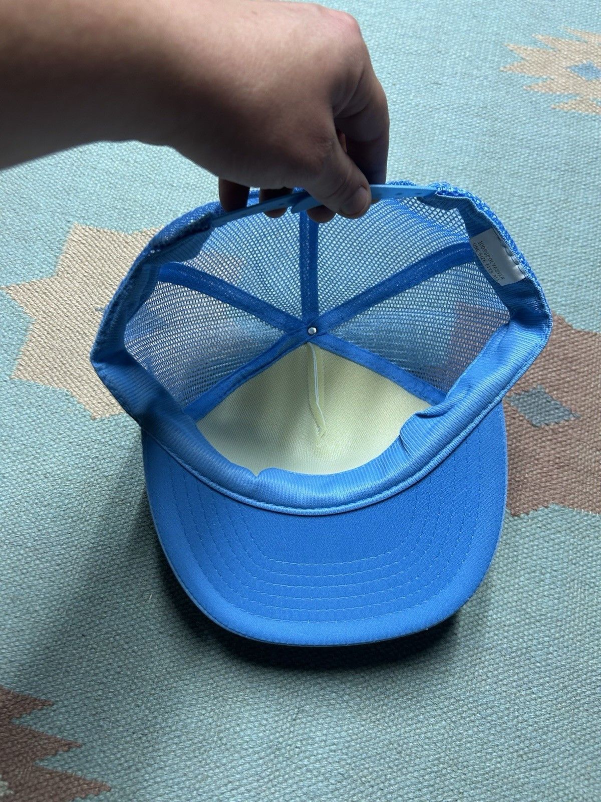 Vintage Vintage trucker hat Barbados palm tree beach sun Caribbean Size ONE SIZE - 5 Thumbnail