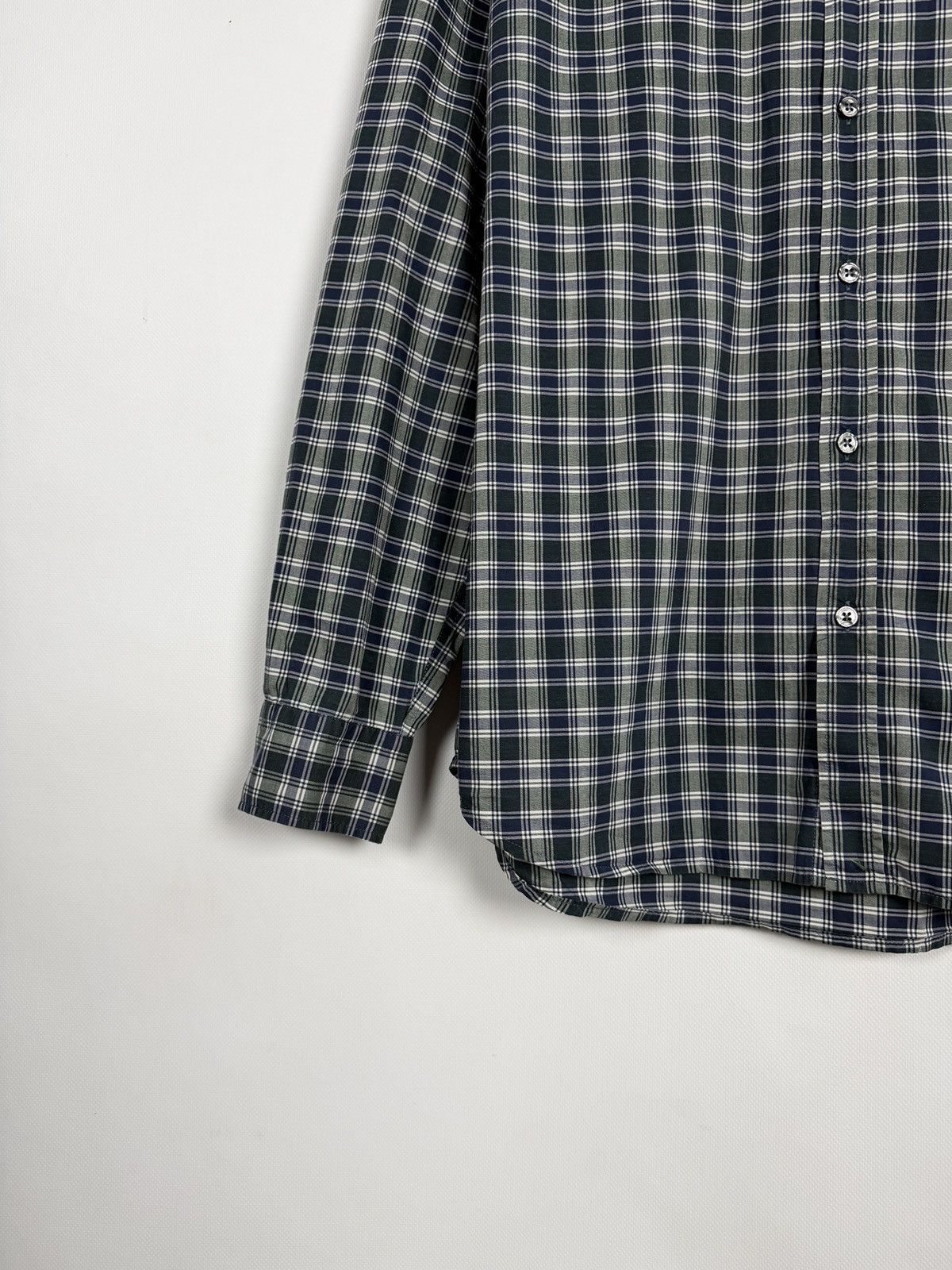Lacoste Lacoste Long Sleeve Plaid Shirt Button Up Slim Fit Size M Size US M / EU 48-50 / 2 - 4 Thumbnail
