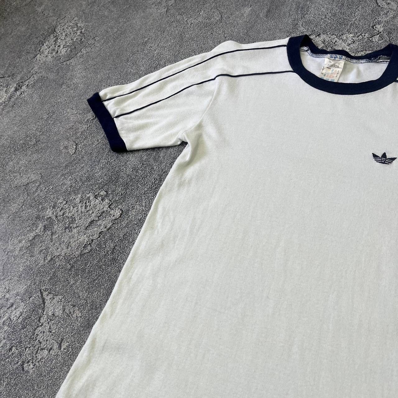 Adidas Vintage 80's Adidas Template Soccer Jersey Athletic Shirt Size US M / EU 48-50 / 2 - 11 Thumbnail