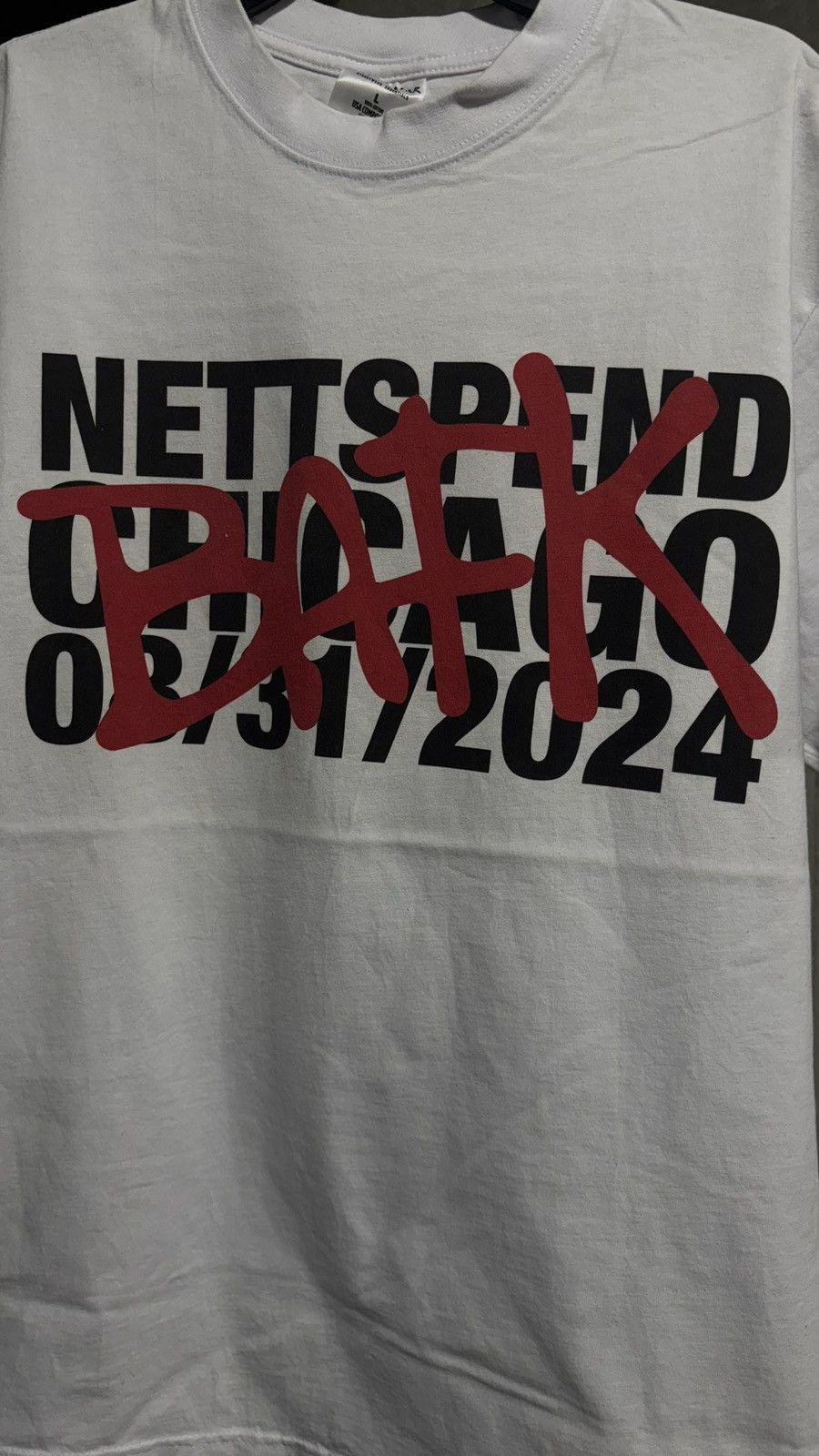 Rap Tees Nettspend Chicago Exclusive Tee Size US L / EU 52-54 / 3 - 2 Thumbnail