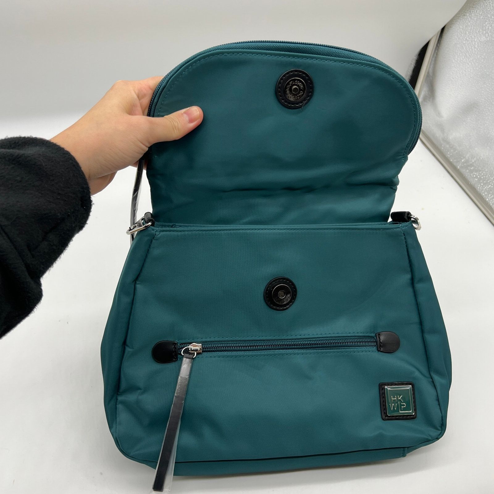 Other IHKWIP City Saddle Medium Crossbody Bags Autumn Teal Size ONE SIZE - 3 Thumbnail