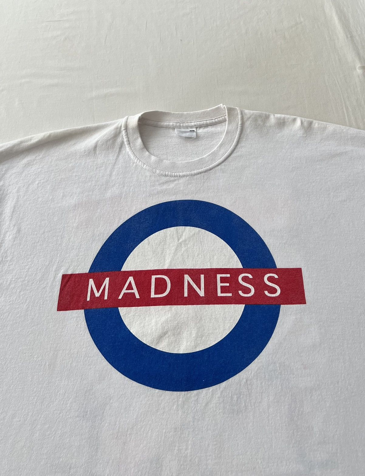 Band Tees Vintage 2012 Madness Band Tour White T-shirt Size US XL / EU 56 / 4 - 3 Thumbnail