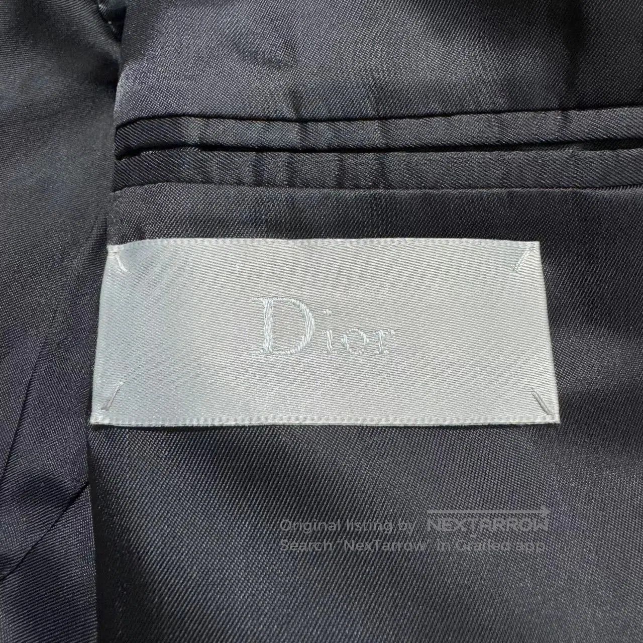 Dior dior tailored wool suit with unique stitching. Size US L / EU 52-54 / 3 - 3 Thumbnail
