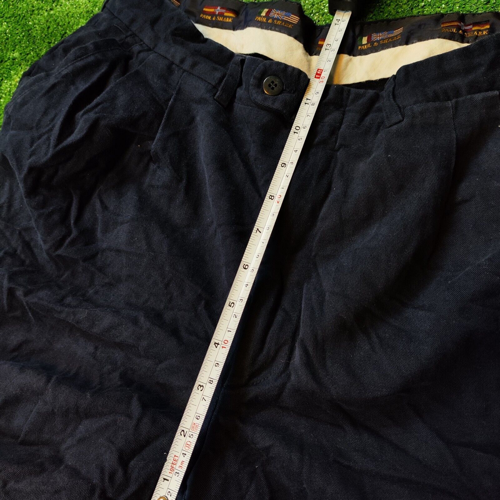 Paul & Shark Vintage Paul & Shark Pants 32 Navy Straight Leg wool blend Size US 32 / EU 48 - 8 Thumbnail