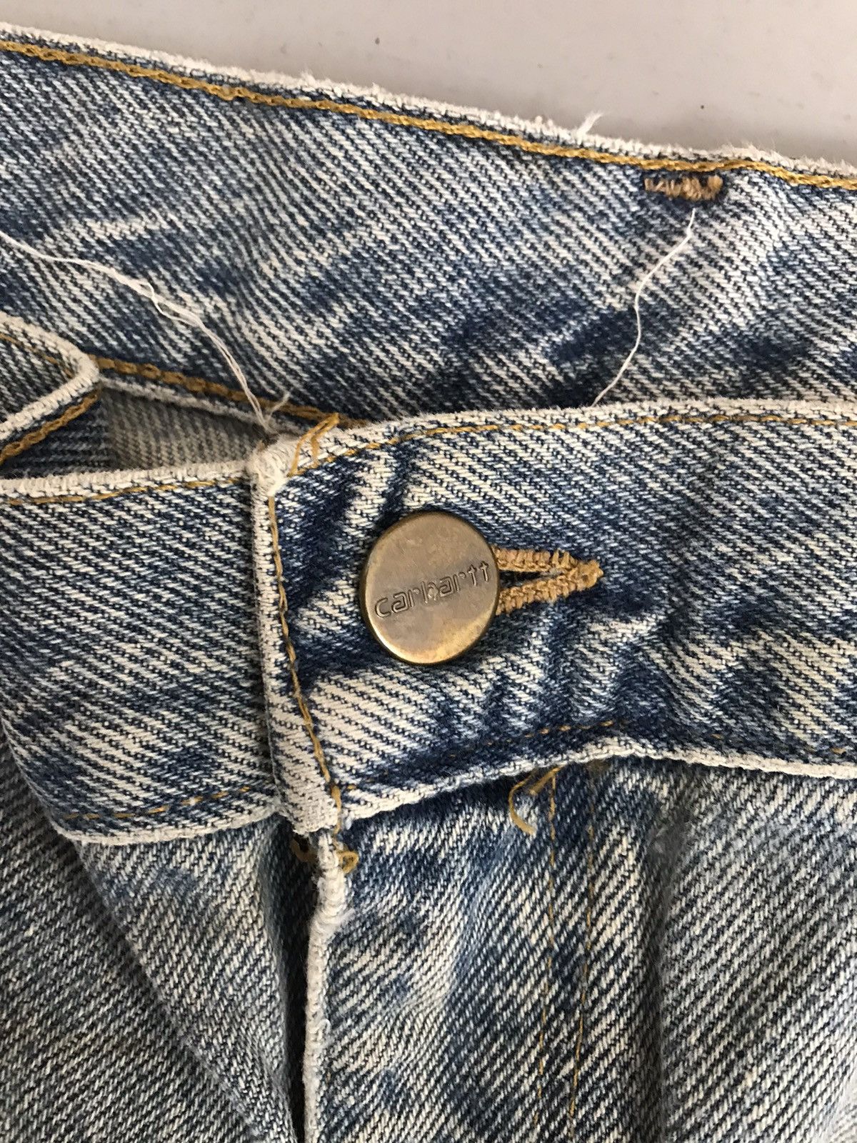 Carhartt × Vintage Vintage Carhartt Double Knee B73 DST Denim Size US 42 / EU 58 - 6 Thumbnail