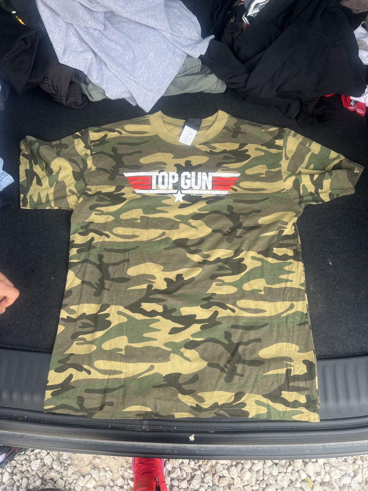 Giant × Vintage Vintage giant tag top gun camo tee 2006 Size US M / EU 48-50 / 2 - 1 Thumbnail