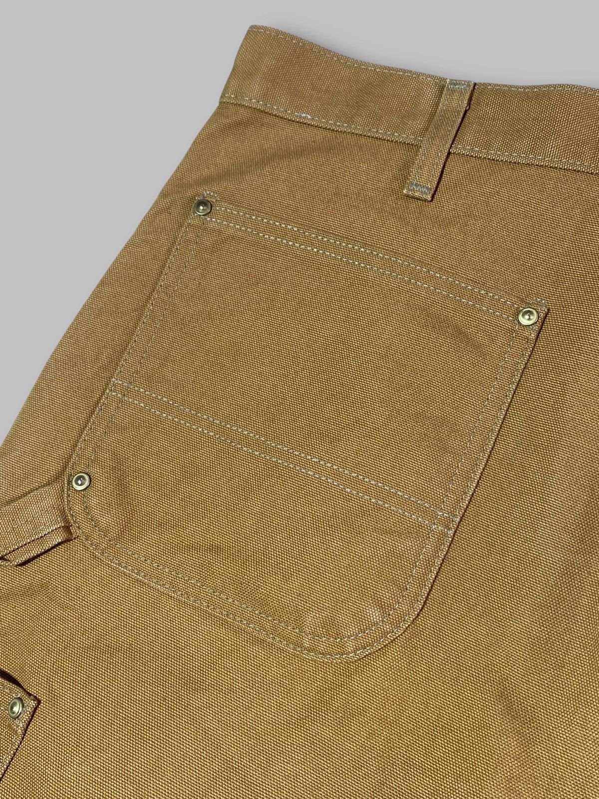 Carhartt Vintage Carhartt Double Knee Work Pants Brown B01 BRN Size US 36 / EU 52 - 6 Thumbnail