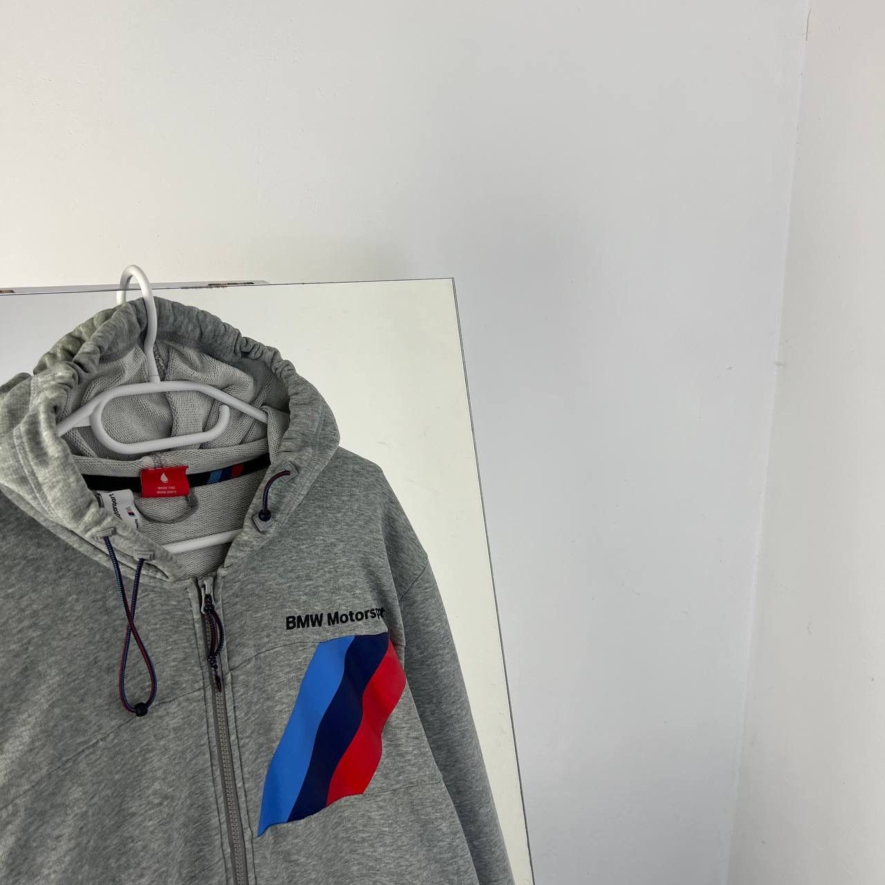 Puma Vintage Puma BMW Motorsport Big Logo Zip Up Hoodie Size US XXL / EU 58 / 5 - 2 Thumbnail