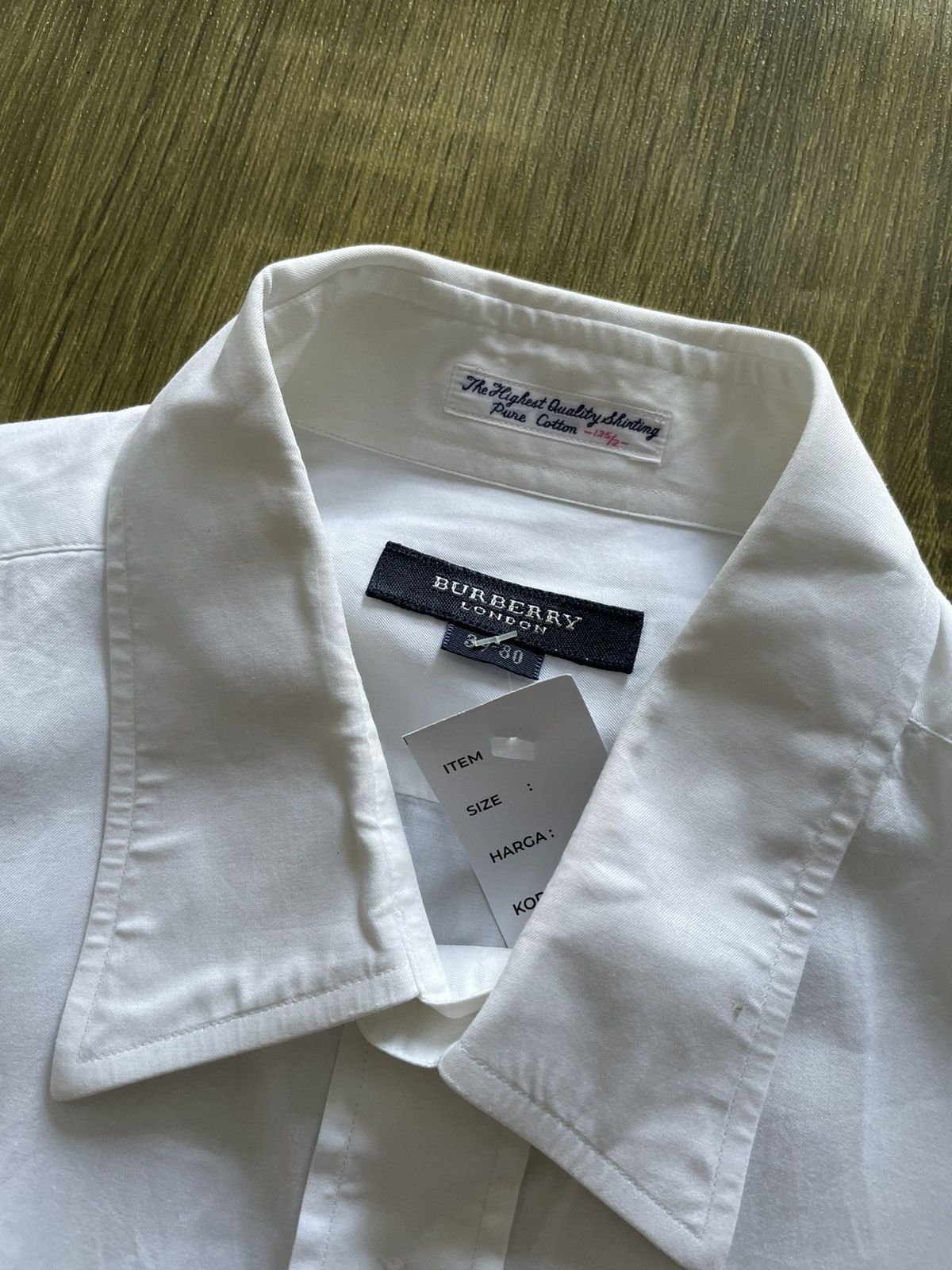 Burberry Burberry Shirt X Luxury Size US L / EU 52-54 / 3 - 3 Thumbnail