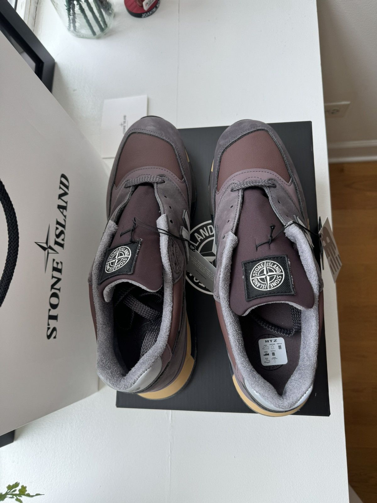 New Balance × Stone Island New Balance 998 Stone Island Raso
