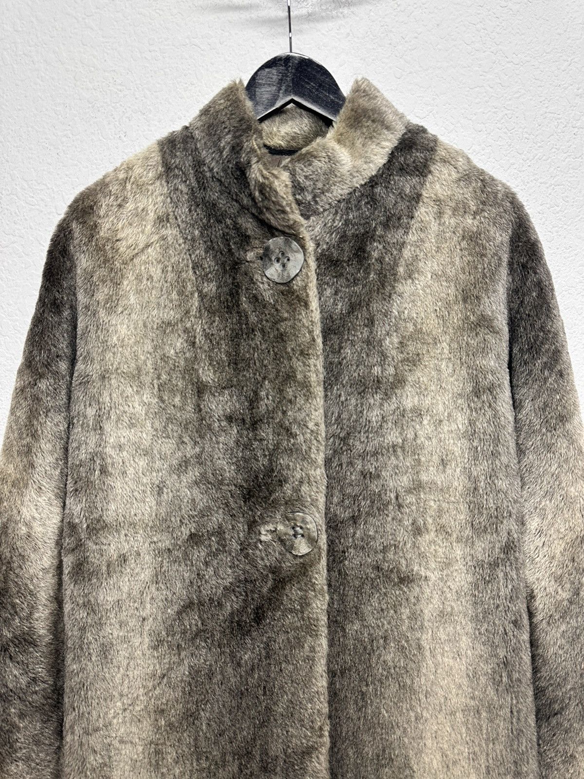 Lanvin Faux Fur Jacket Lanvin Vintage IfSixWasNine style LGB HYPE Size M / US 6-8 / IT 42-44 - 6 Thumbnail
