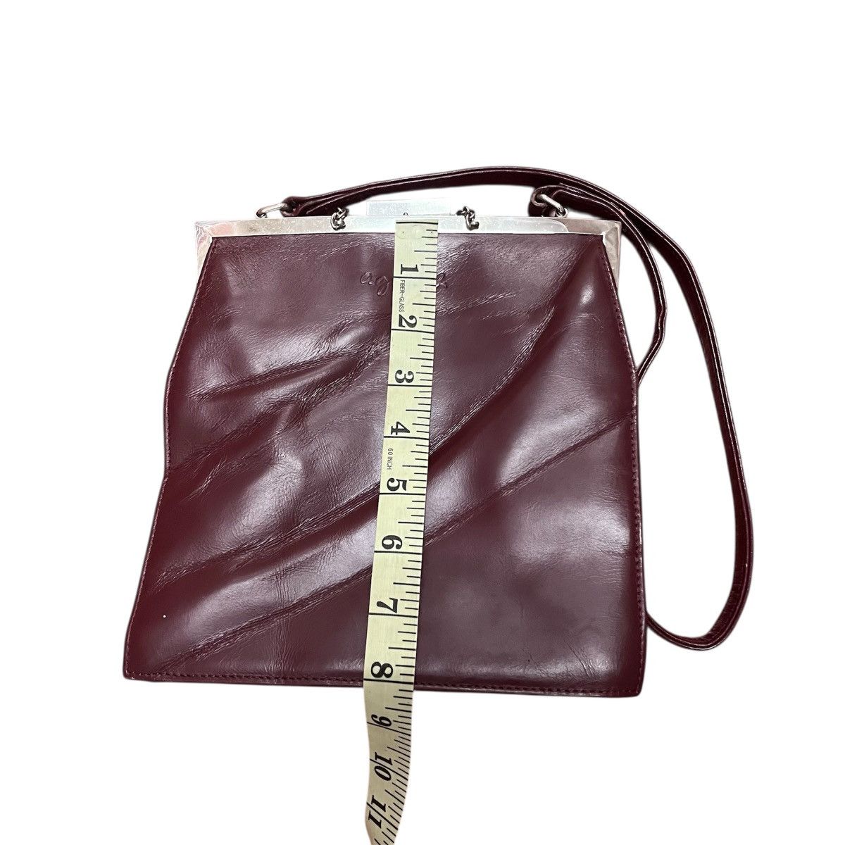agnes b. Agnes b. Voyage Burgundy Handbag Size ONE SIZE - 5 Thumbnail