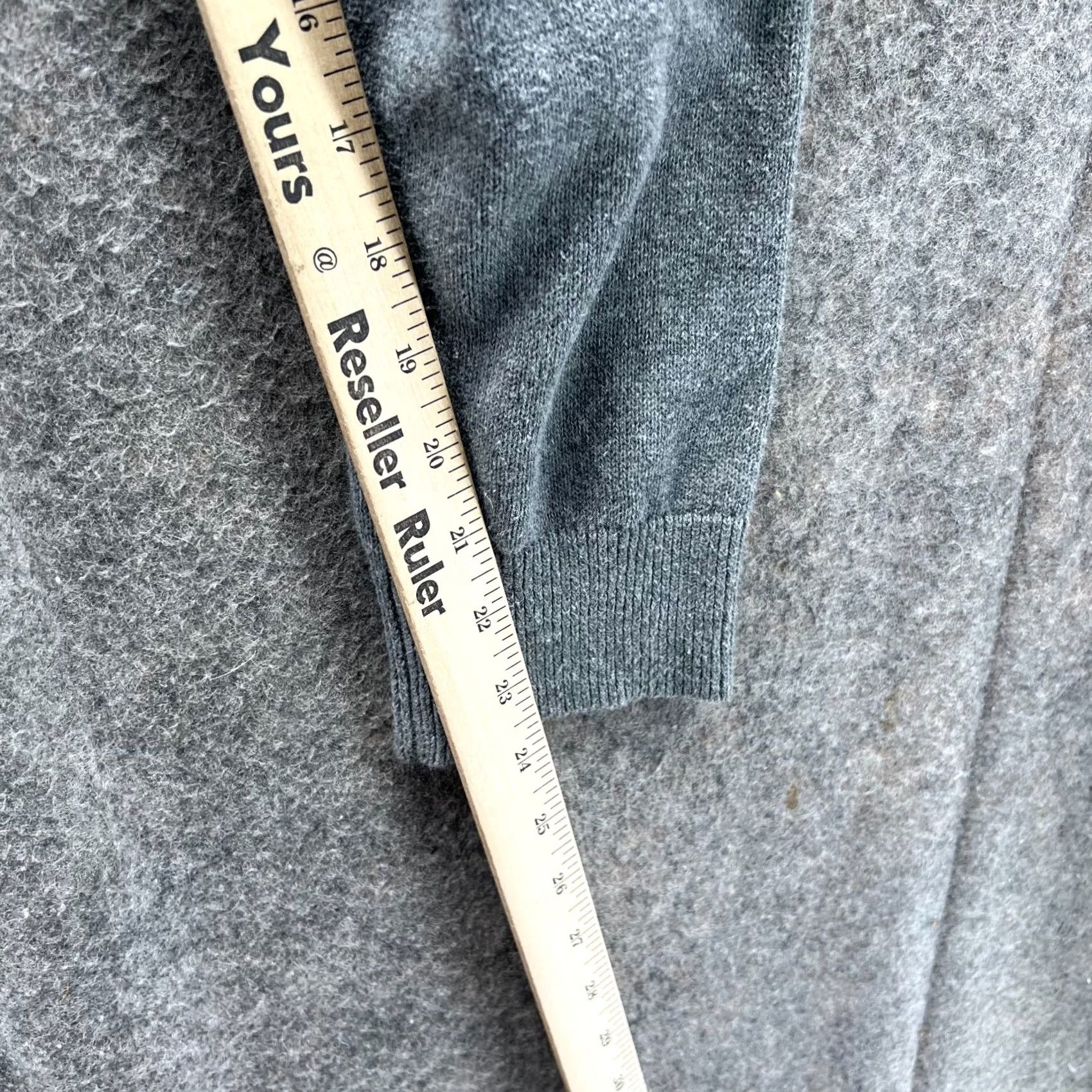 Calvin Klein VINTAGE Calvin Klein Sweater Shirt Men Small Gray Full Zip Fleece Cotton Jacket Chunky Knit Size US S / EU 44-46 / 1 - 6 Thumbnail