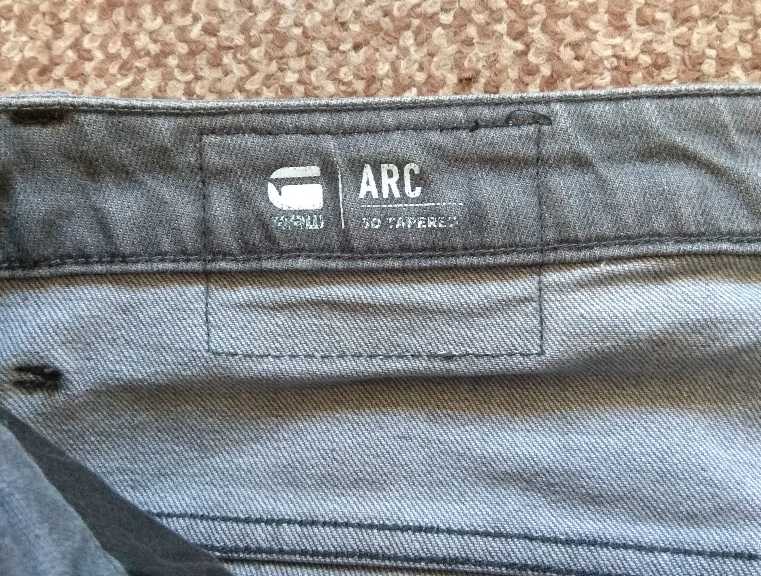 G-Star G-Star Raw Arc 3D Tapered Denim Jeans sz W34 L32 Size US 34 / EU 50 - 9 Thumbnail