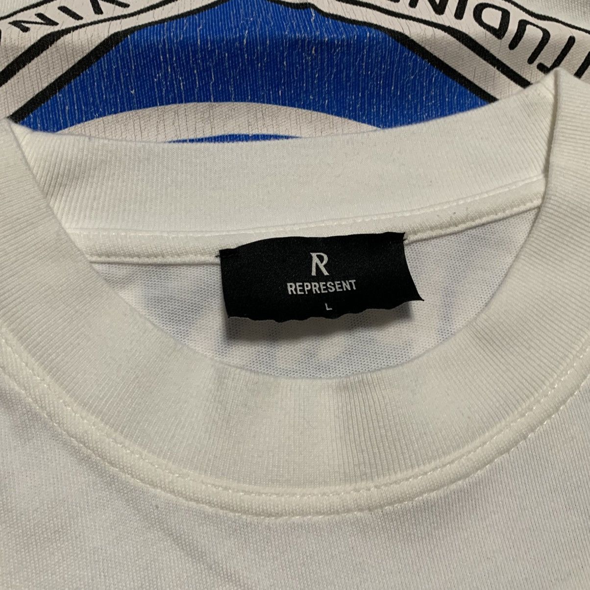 Represent Clo. Represent Large Classic Parts Flat White Tee Size US L / EU 52-54 / 3 - 4 Thumbnail