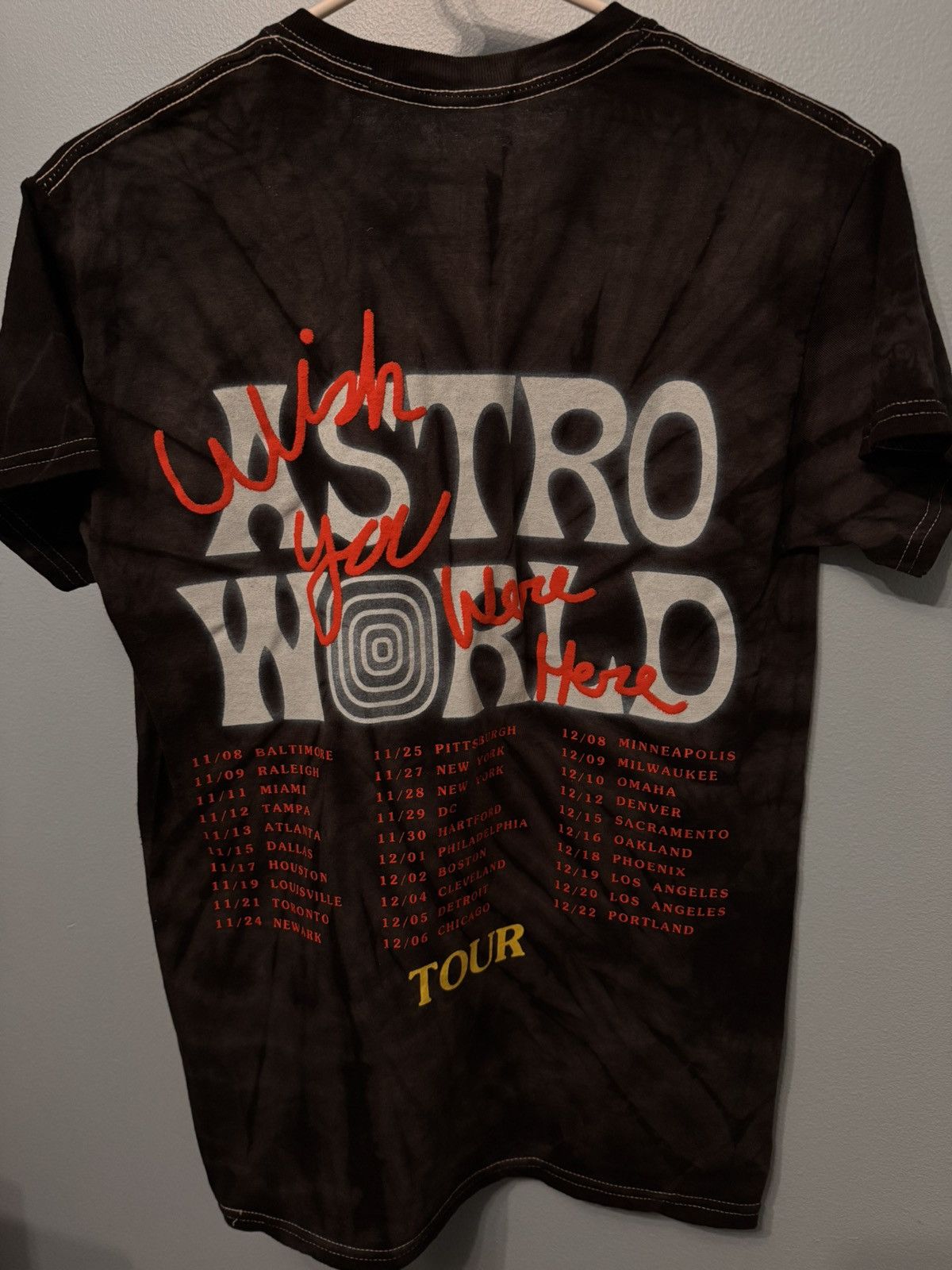 Travis Scott NO BYSTANDERS ASTROWORLD TOUR T SHIRT TRAVIS SCOTT Size US S / EU 44-46 / 1 - 2 Thumbnail