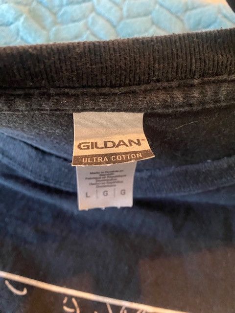 Gildan Black Gildan T-Shirt Size US L / EU 52-54 / 3 - 2 Thumbnail