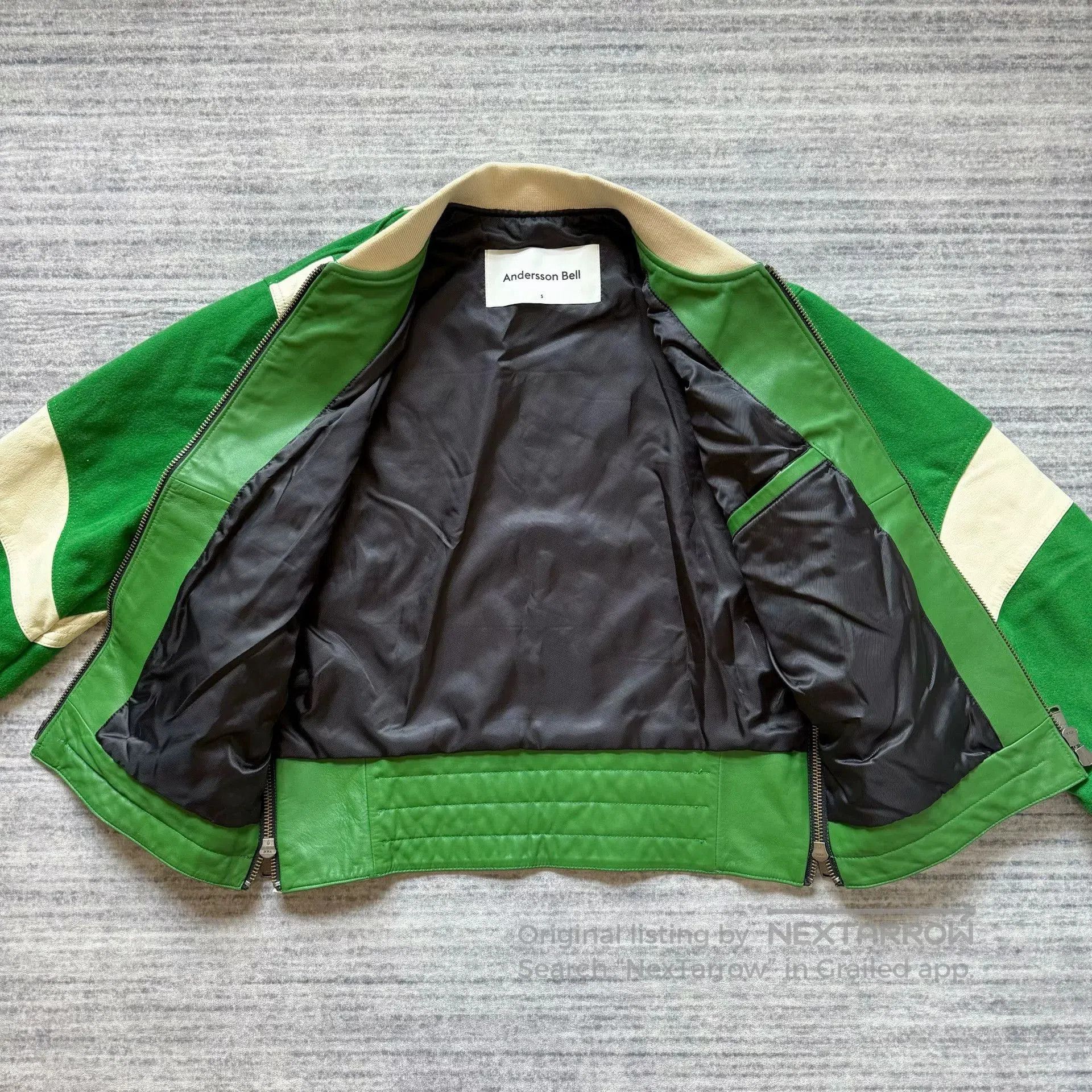 Andersson Bell andersson bell green and white varsity jacket. Size US S / EU 44-46 / 1 - 4 Thumbnail