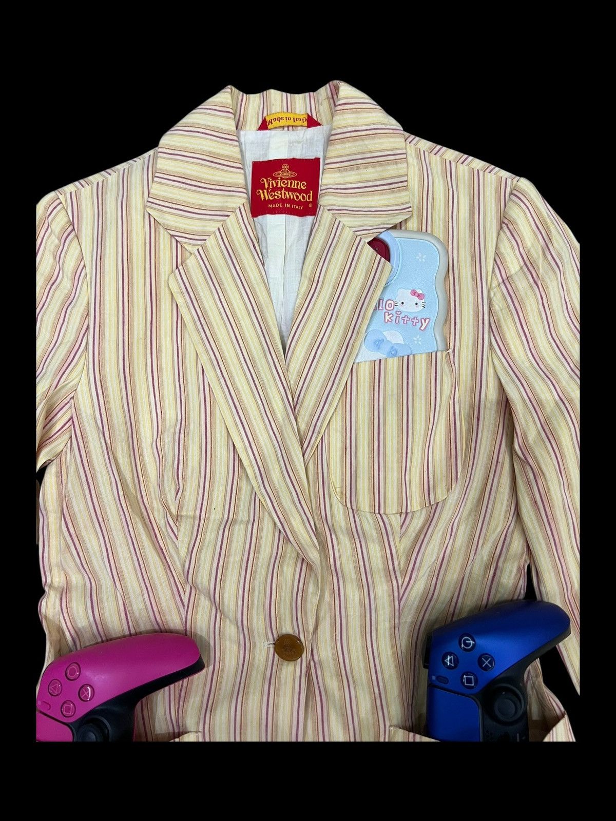 Vivienne Westwood Vivienne Westwood Striped Blazer – Made in Italy Size M / US 6-8 / IT 42-44 - 12 Thumbnail