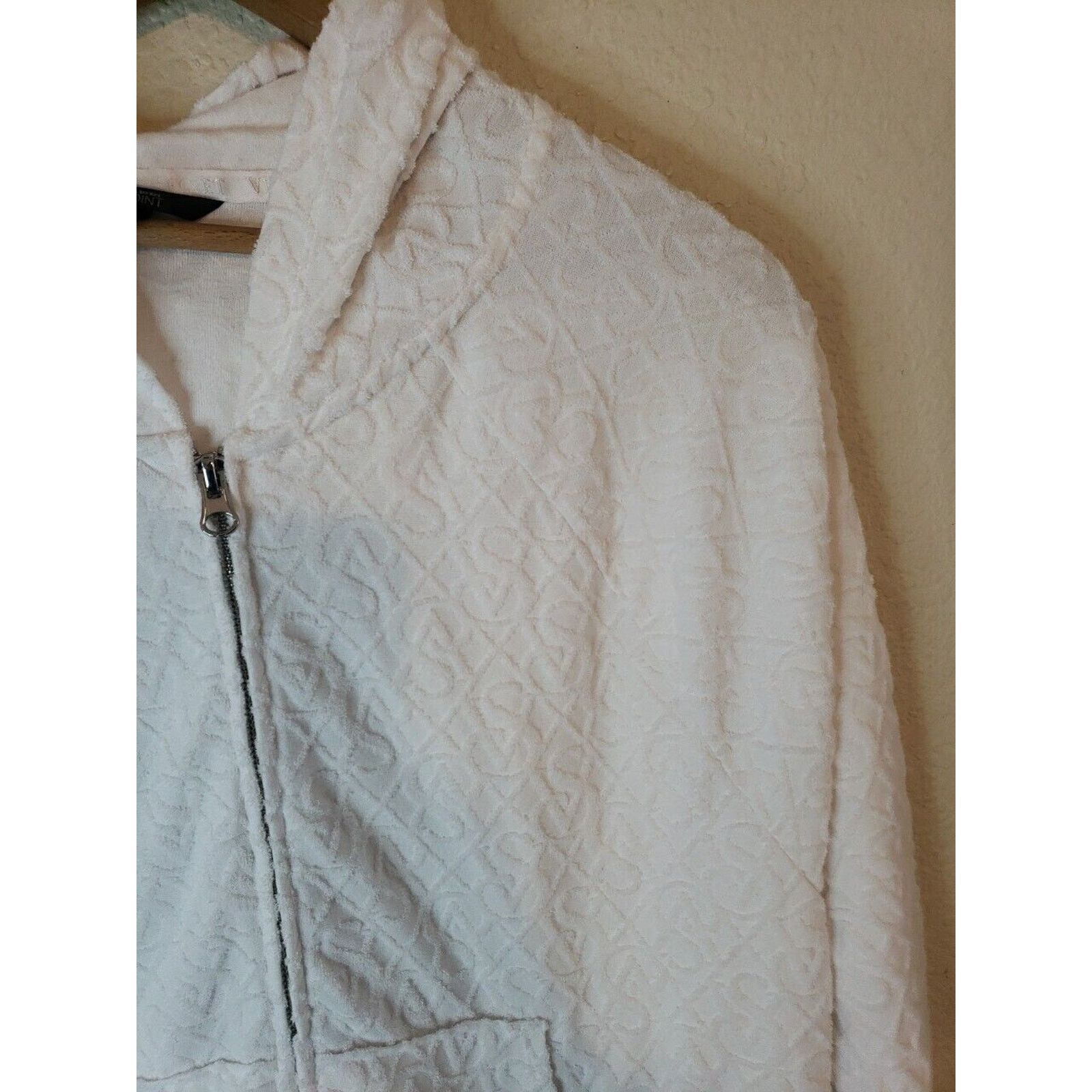 Victoria's Secret VICTORIA'S SECRET Zip Up Hooded Terry Sweater Womens Medium Size M / US 6-8 / IT 42-44 - 3 Thumbnail