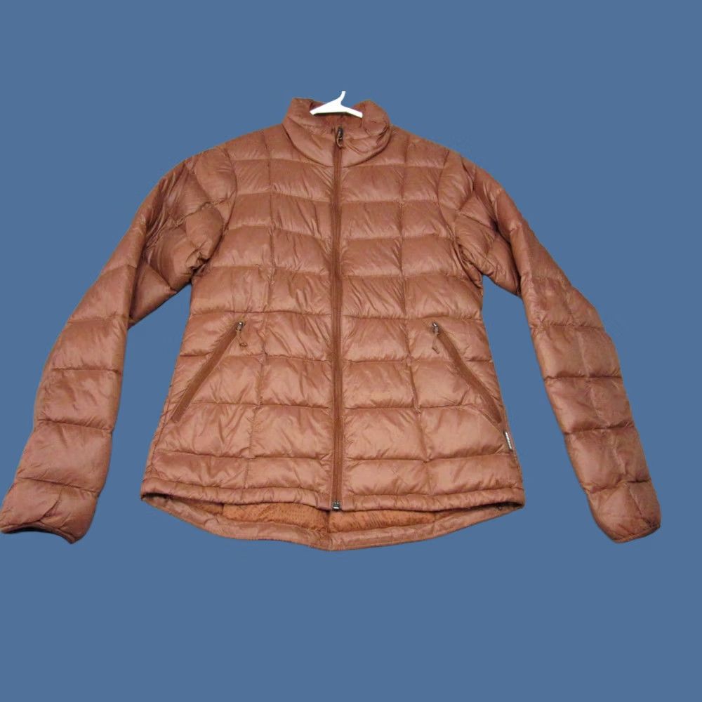 Vintage REI Womens XS Brown Nylon 650 Down Fill 2.0 Puffer Hiking Outdoor Jacket Size XS / US 0-2 / IT 36-38 - 1 Thumbnail