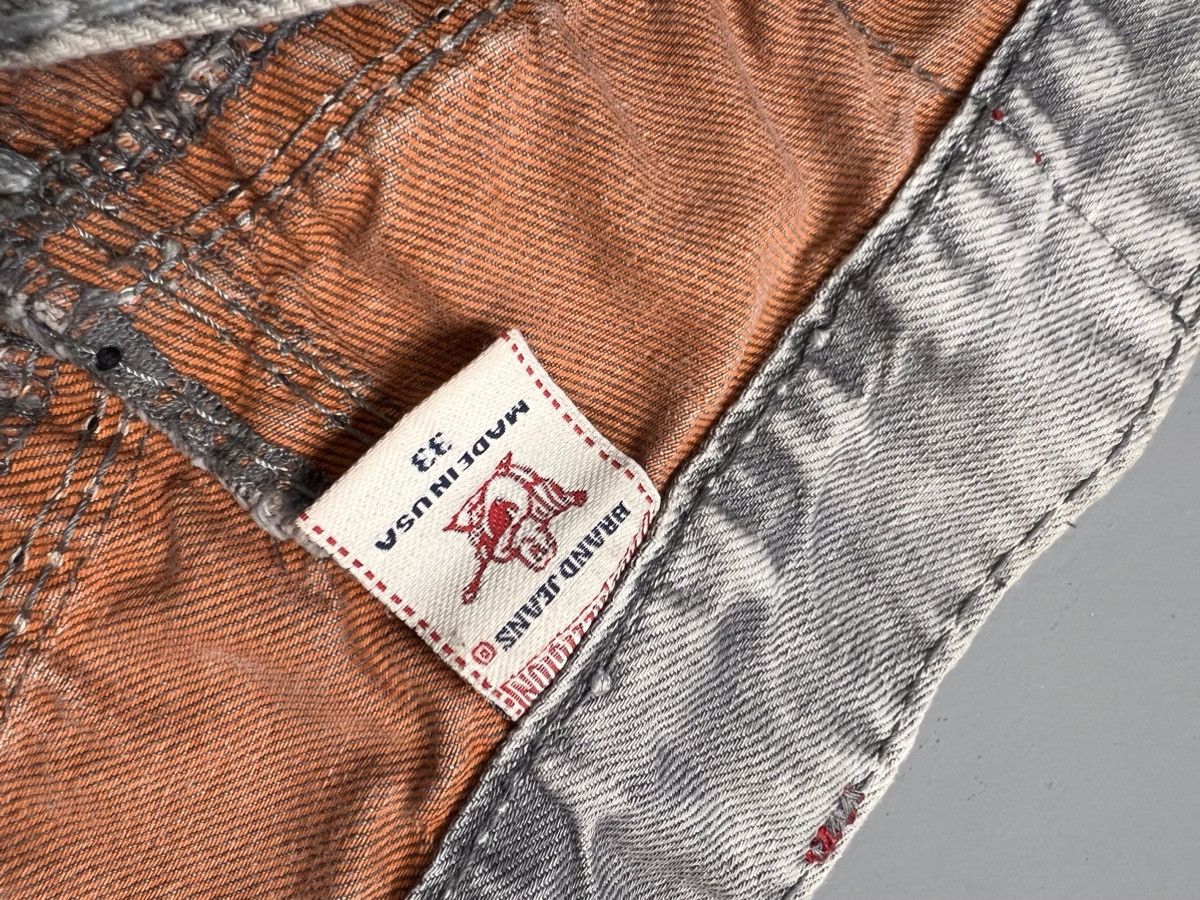Vintage Vintage rare Y2K tr inspired double stitch denim Size US 34 / EU 50 - 9 Thumbnail