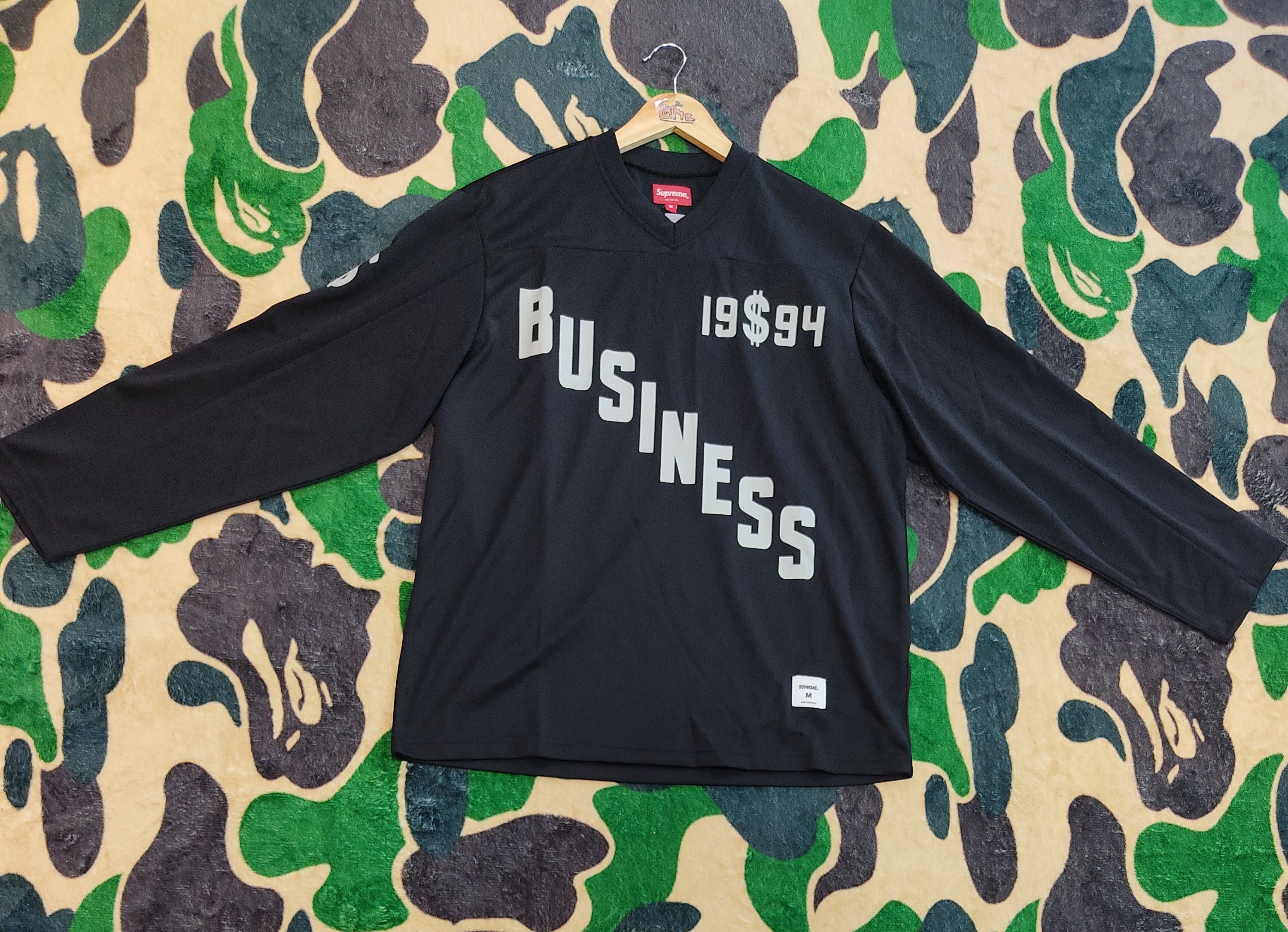Supreme SUPREME BUSINESS JERSEY Size US M / EU 48-50 / 2 - 6 Thumbnail