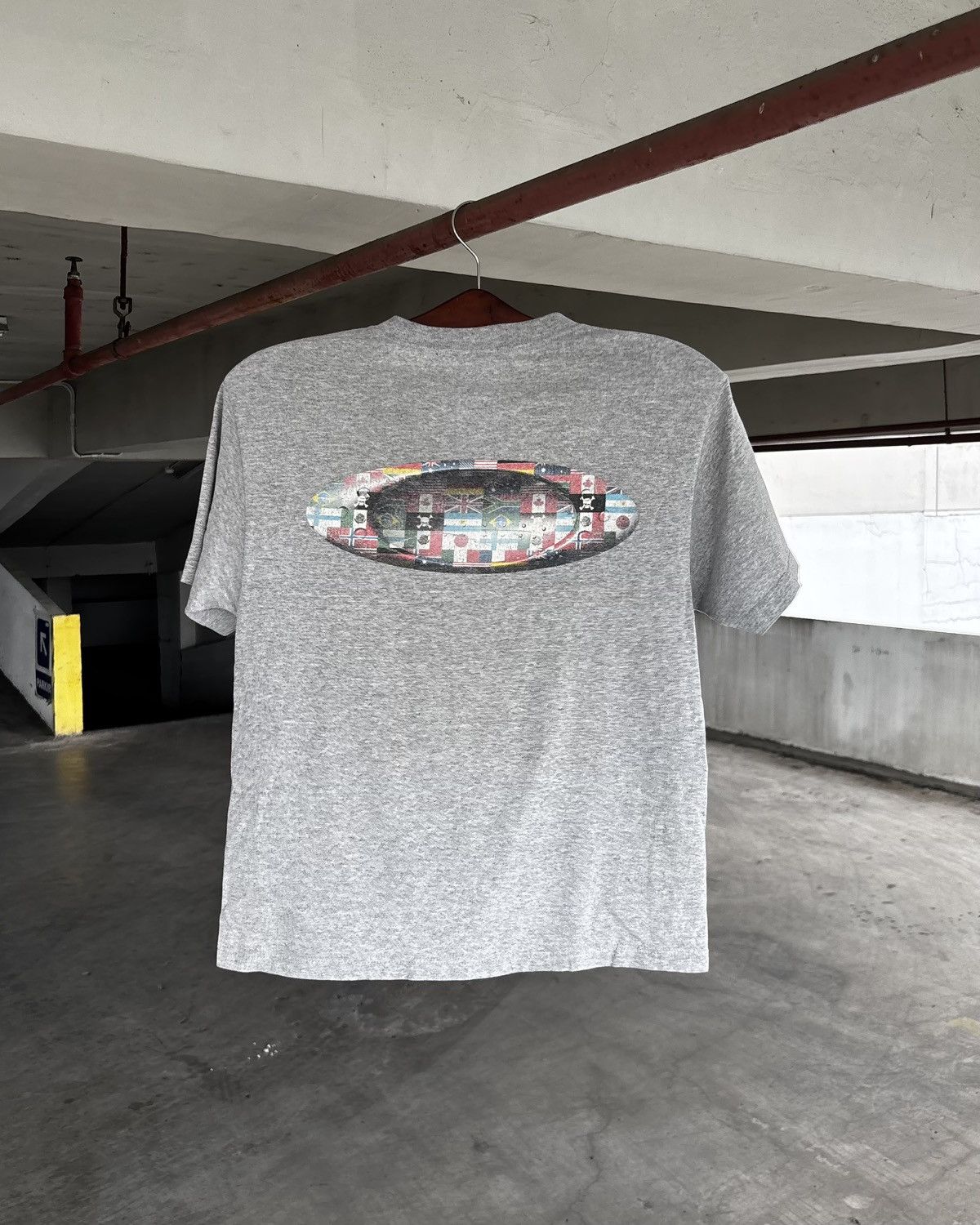 Oakley Oakley 3D Logo Country Grey Shirt Size US M / EU 48-50 / 2 - 1 Thumbnail