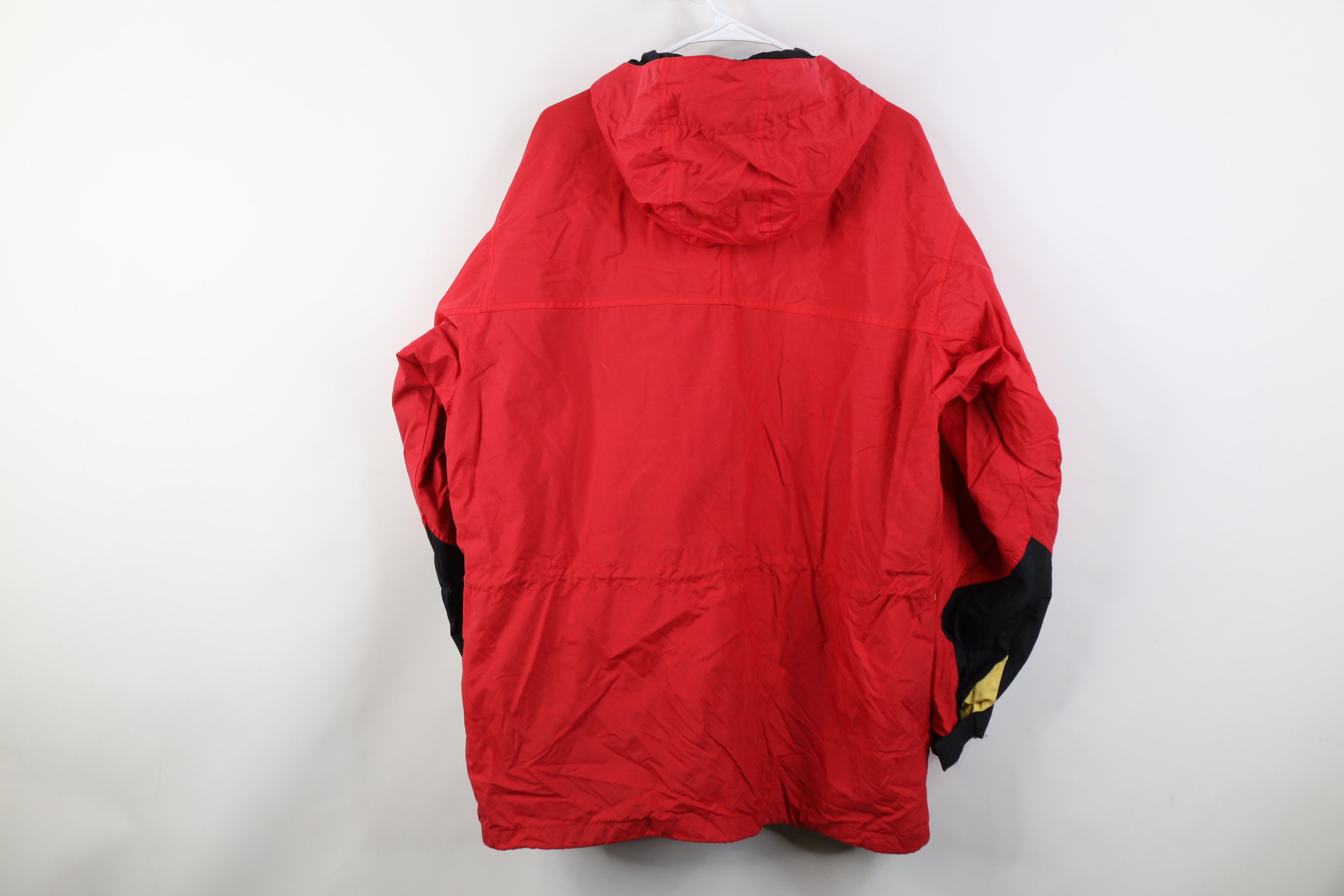Marlboro Vintage 90s Marlboro Block Packable Hooded Parka Jacket Size US XXL / EU 58 / 5 - 13 Thumbnail