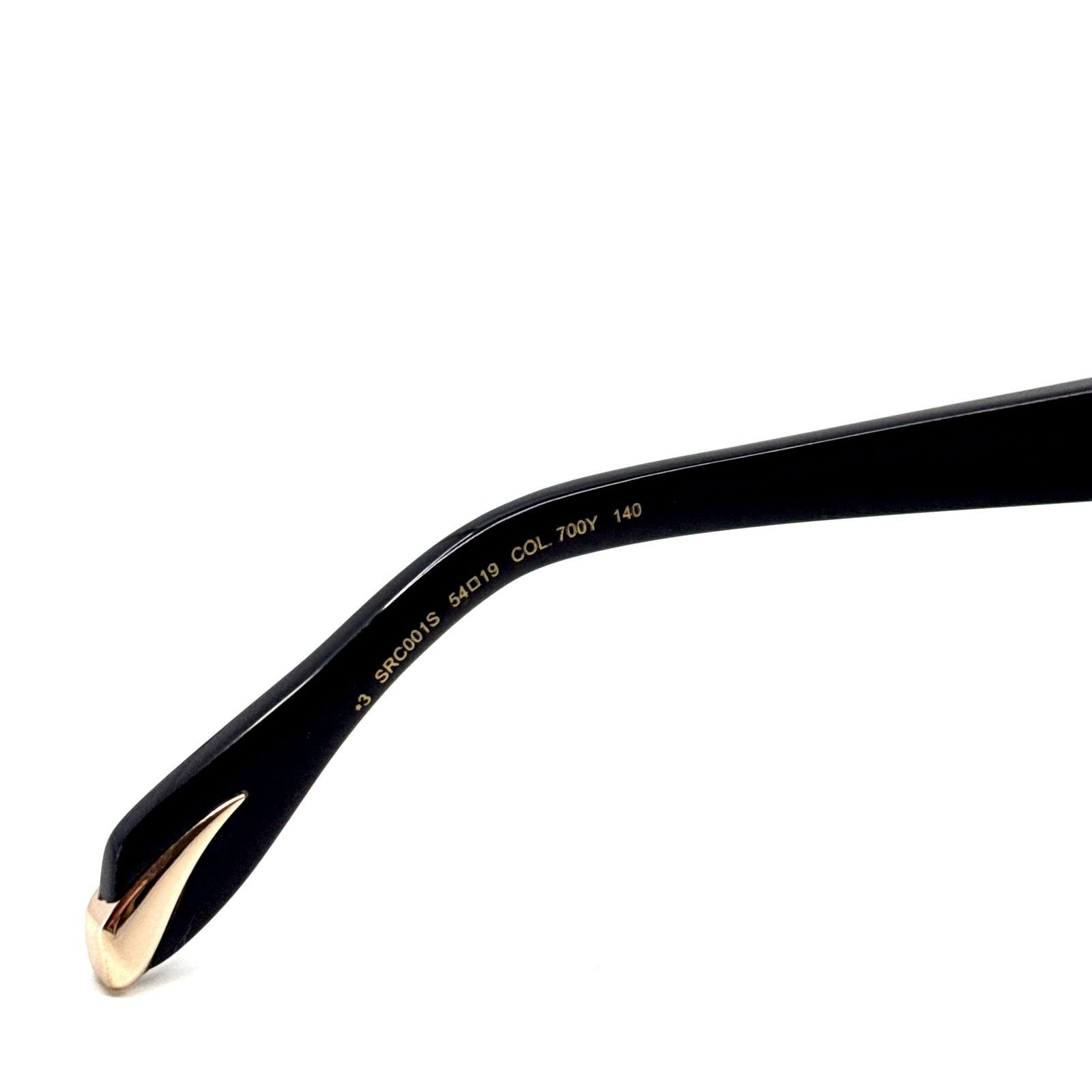 Roberto Cavalli New, ROBERTO CAVALLI Sunglasses SRC001S Col.700Y Authentic Size ONE SIZE - 8 Thumbnail