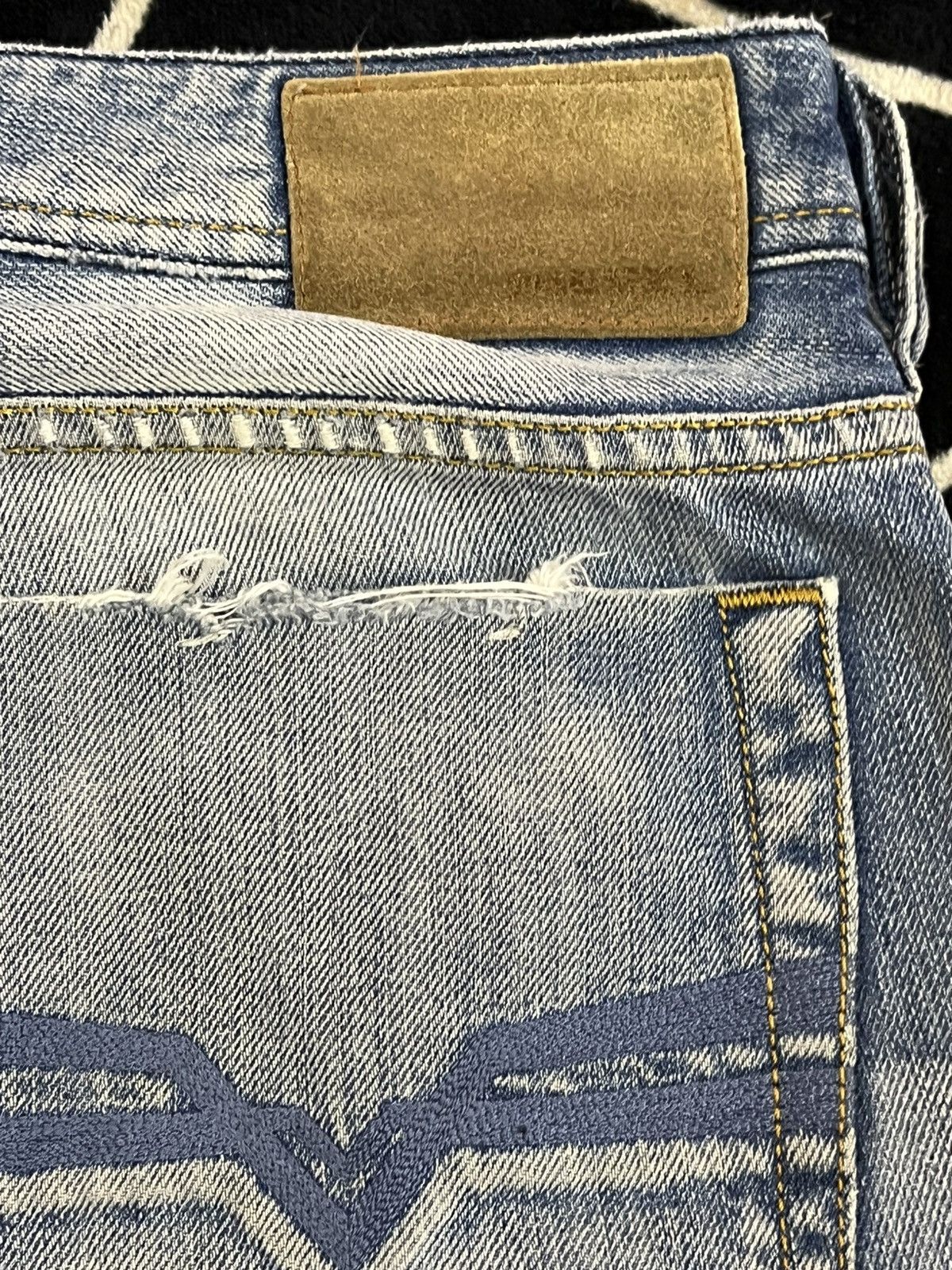 Diesel Vintage Diesel Zatiny Flare Mudwash Distressed Denim Size US 31 - 16 Thumbnail