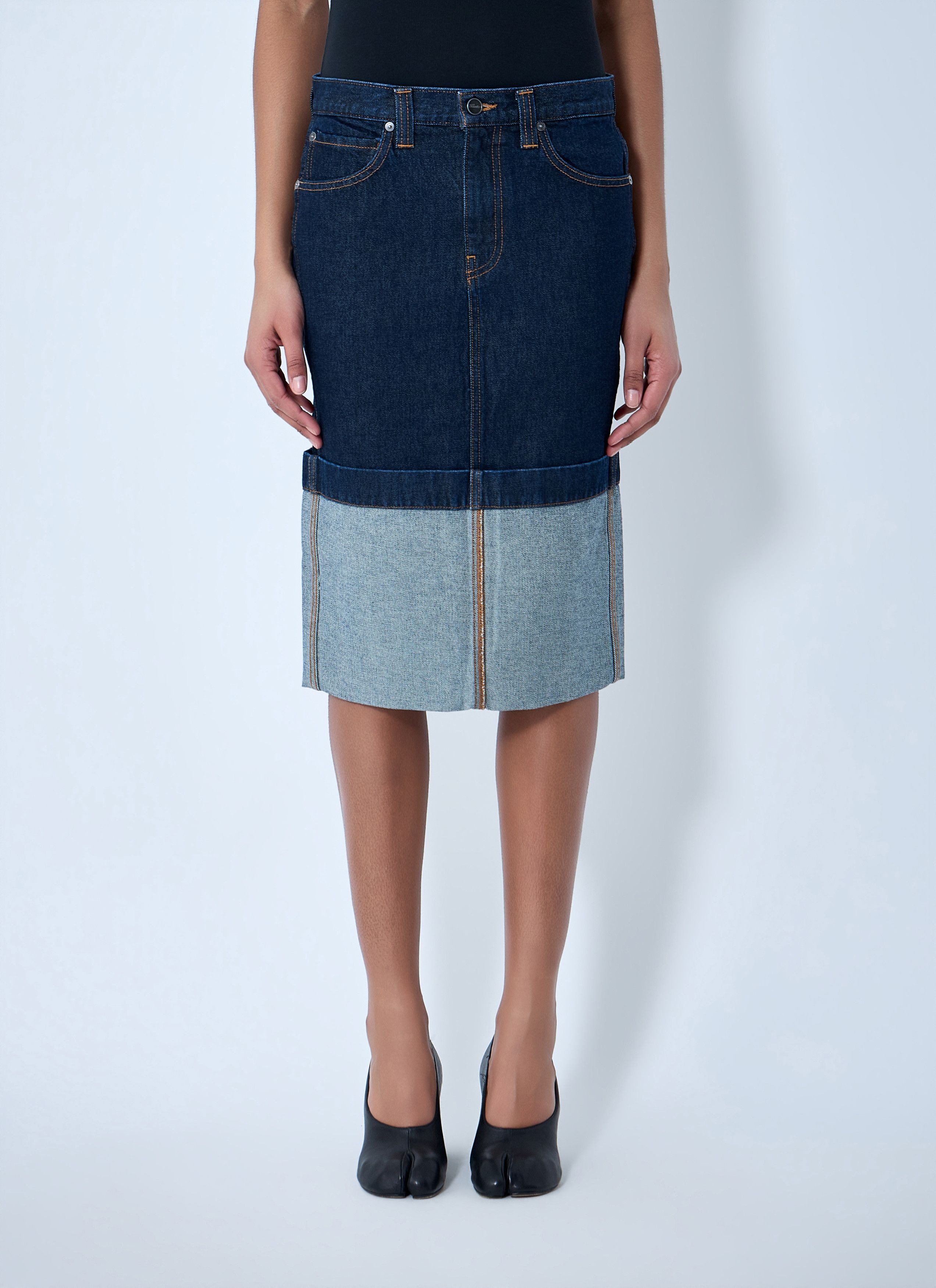 KHAITE Kilian Midi Skirt Size 29" - 1 Thumbnail